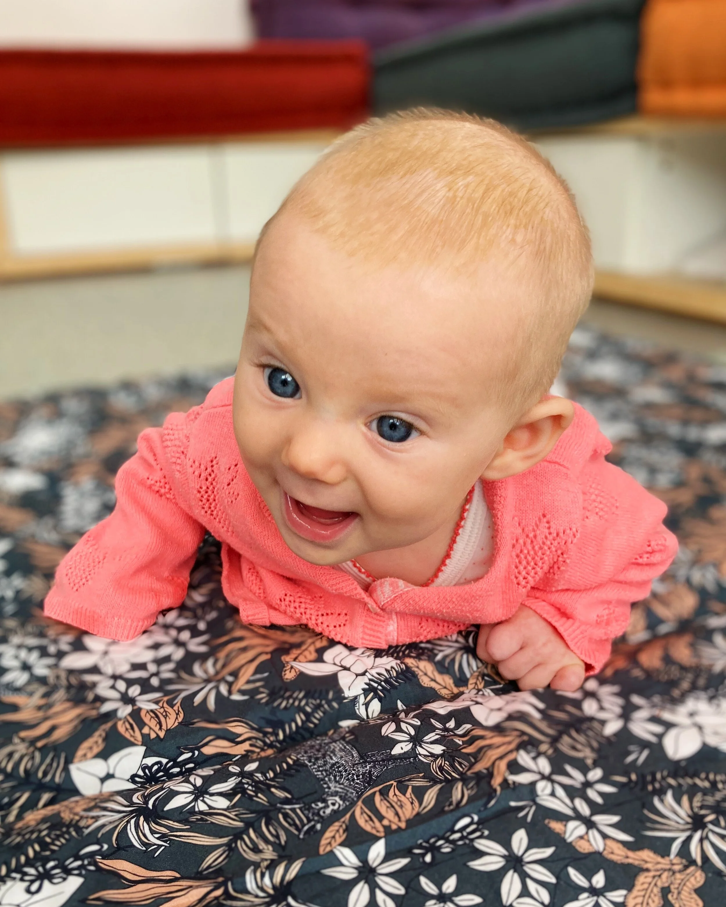 Les temps d'éveil sur le ventre