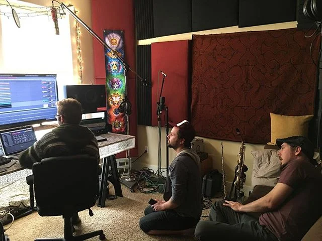 Day 1 of recording the new TPA and Diplomatic Scandal album, let the creativity flow!
