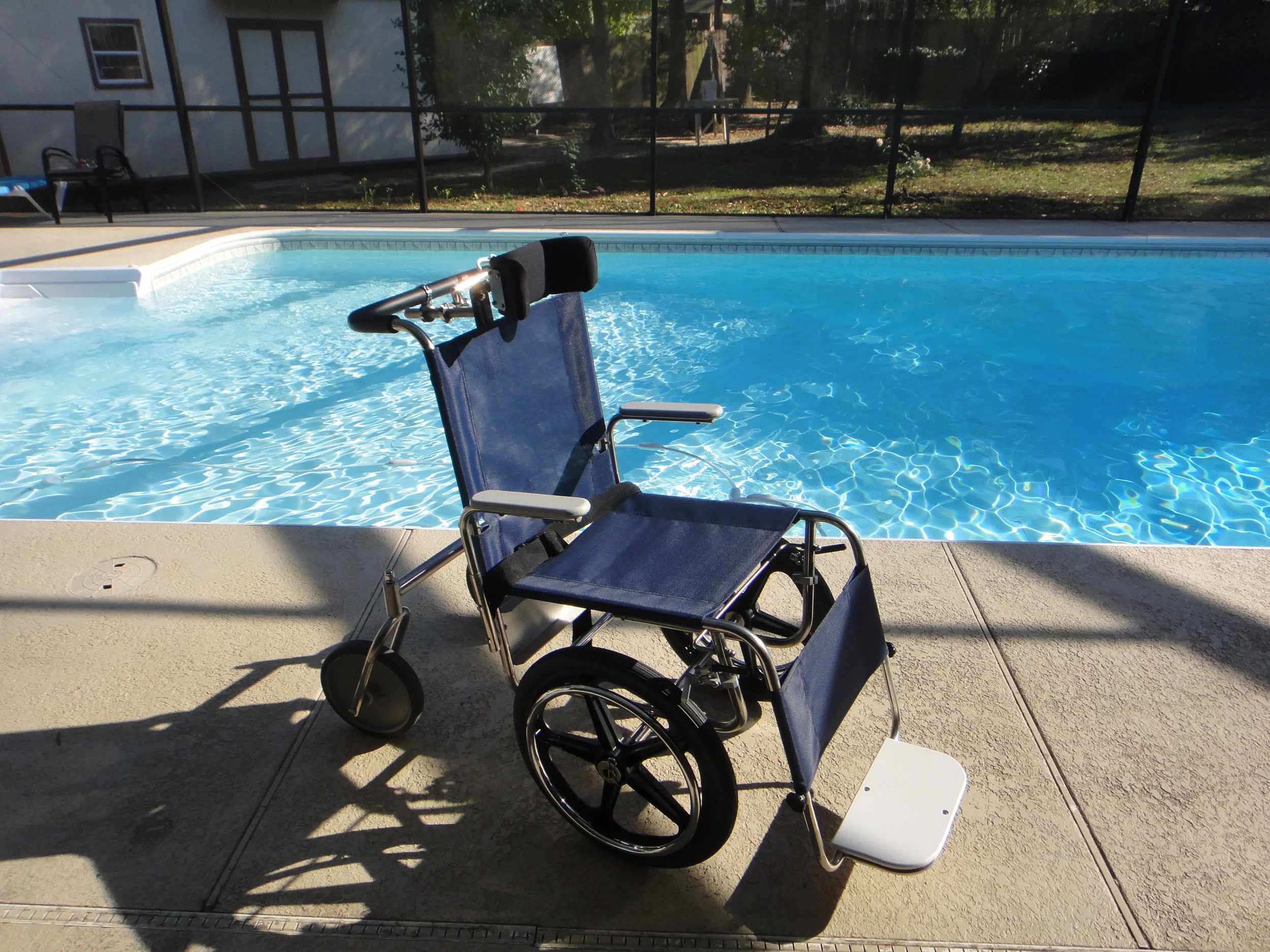 Debug Aquatic Pool Wheelchair — DeBug Beach Wheelchairs
