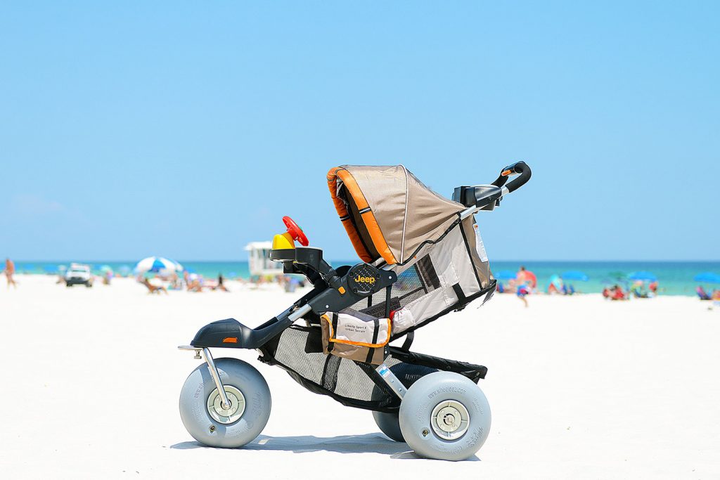 baby beach stroller