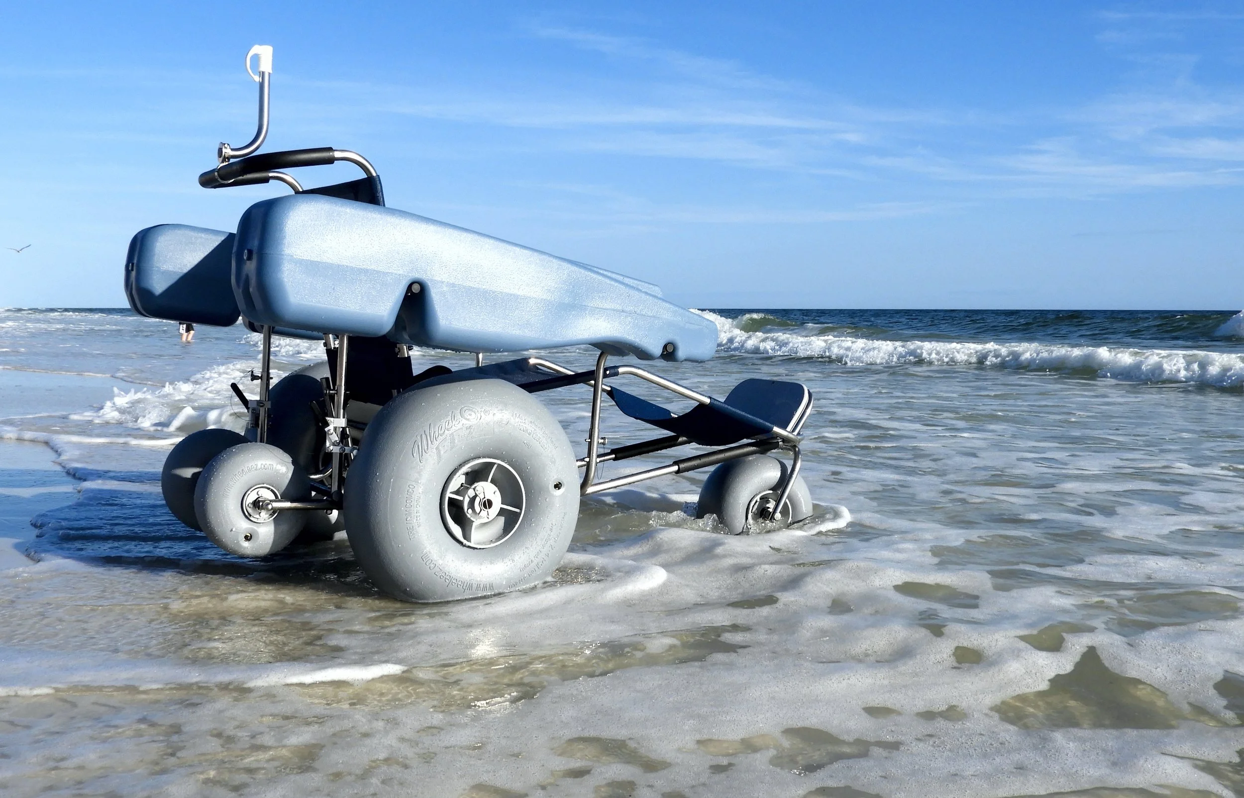EZ Roller Floating Wheelchair — DeBug Beach Wheelchairs