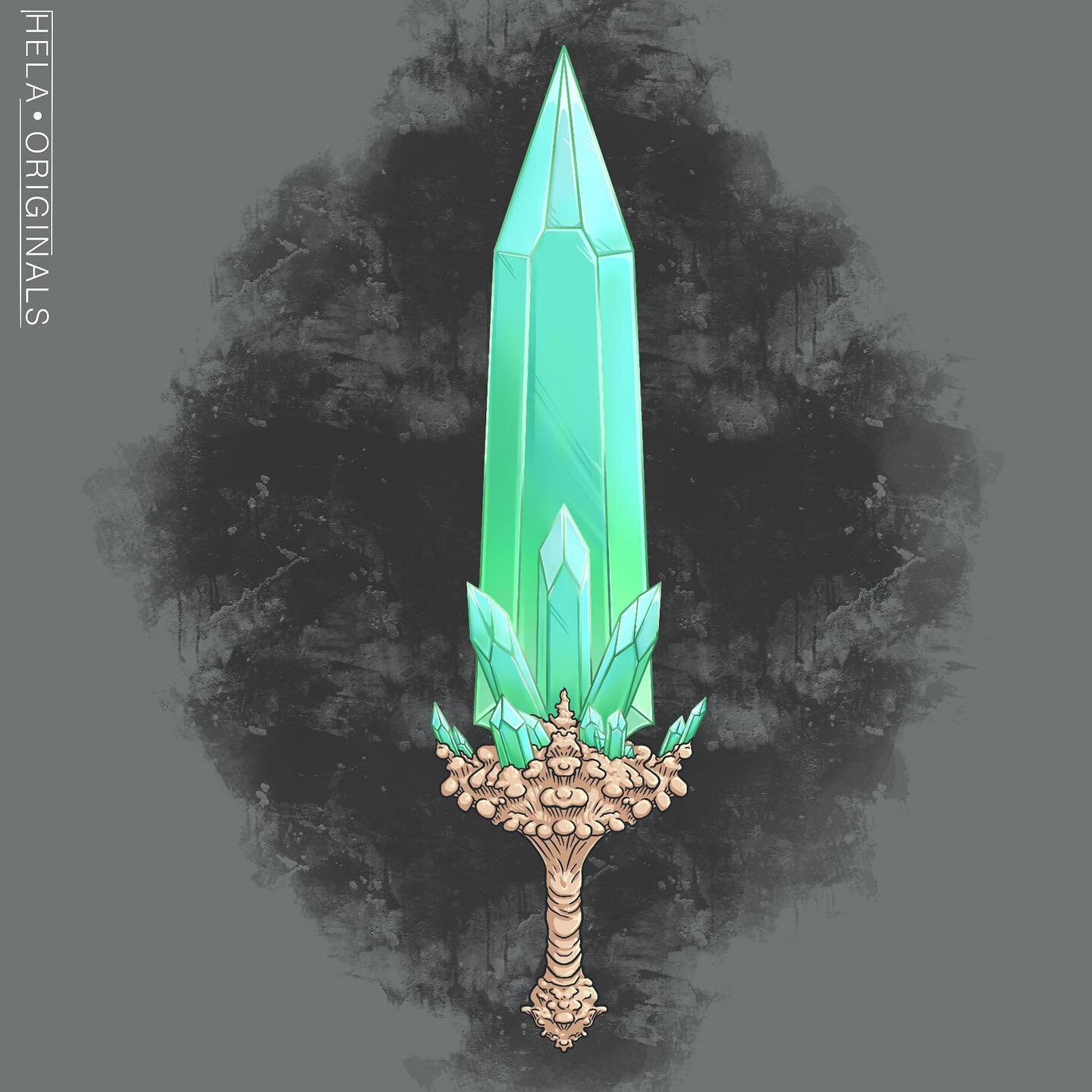 #Swordtember has officially begun! For every day or as many times as I feel up for it I will be drawing a new sword. I&rsquo;m doing @faith_schaffer &lsquo;s prompt list. The first day is crystal and I really like how it turned out. ✨
#swordtember202