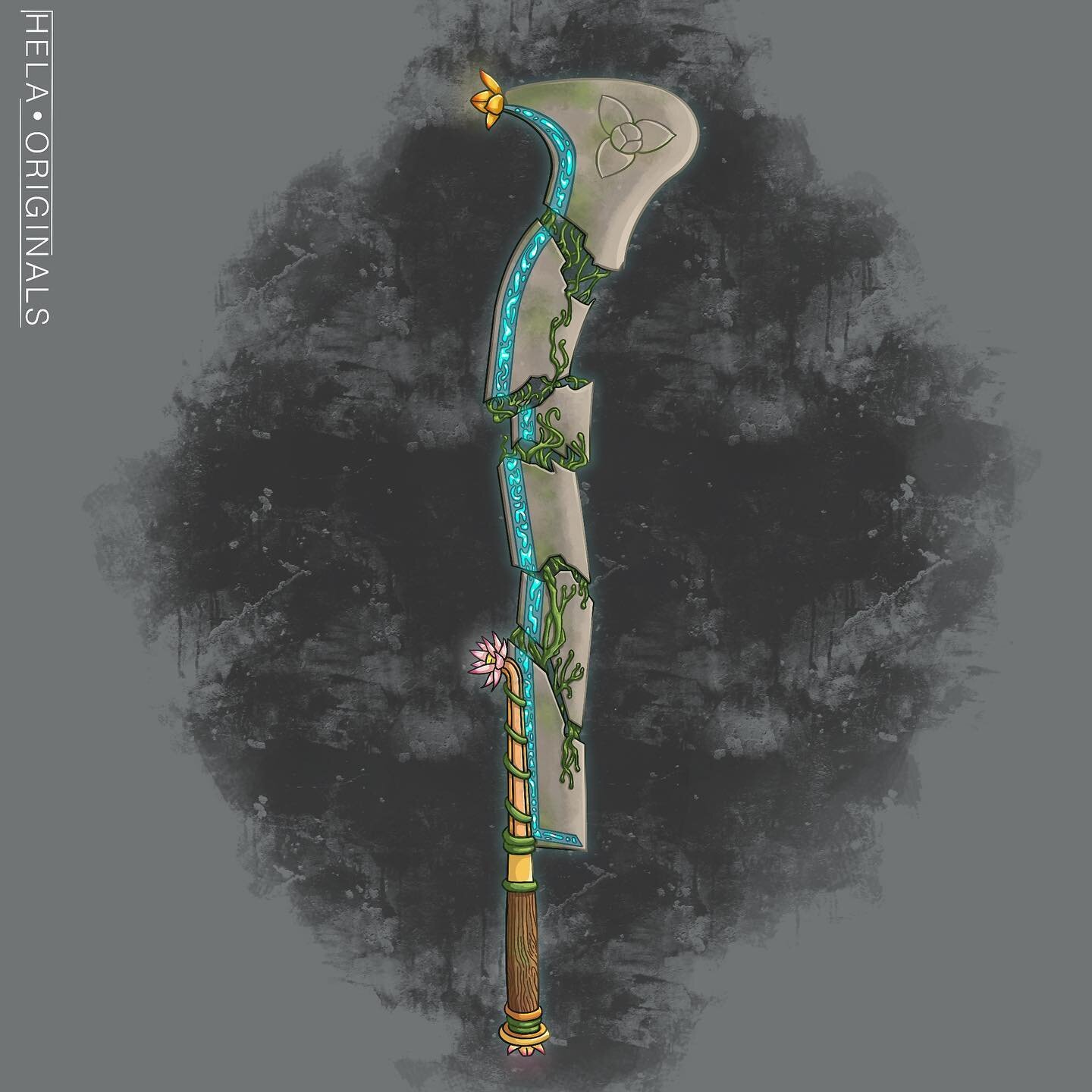Here is my #swordtember piece for day 4: Element. I went with nature and I think it looks sick

#art #sword #swordtember2022 #faith_schaffer