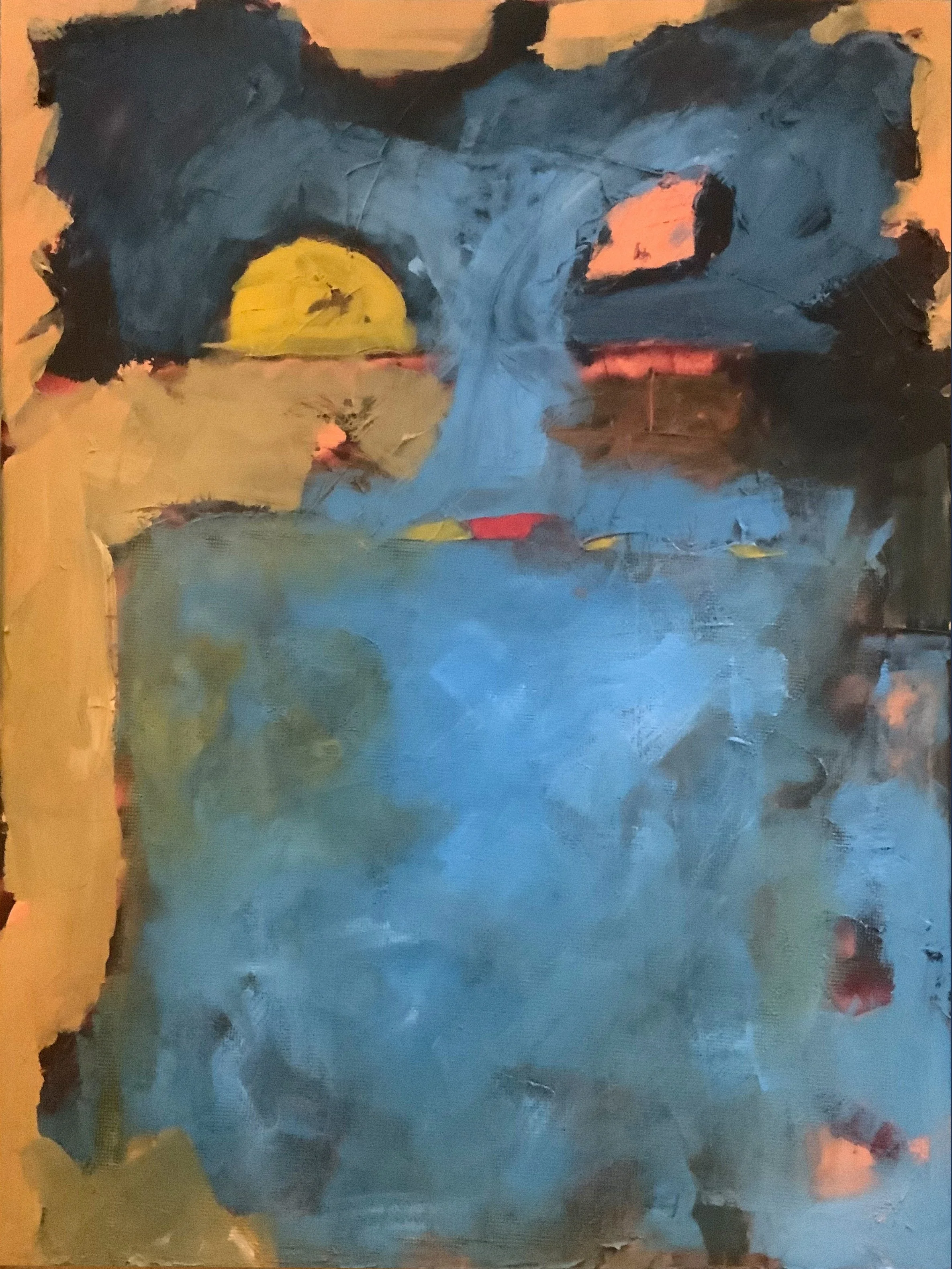 Blue Bayou • Acrylic on Panel • 18"x24" NFS
