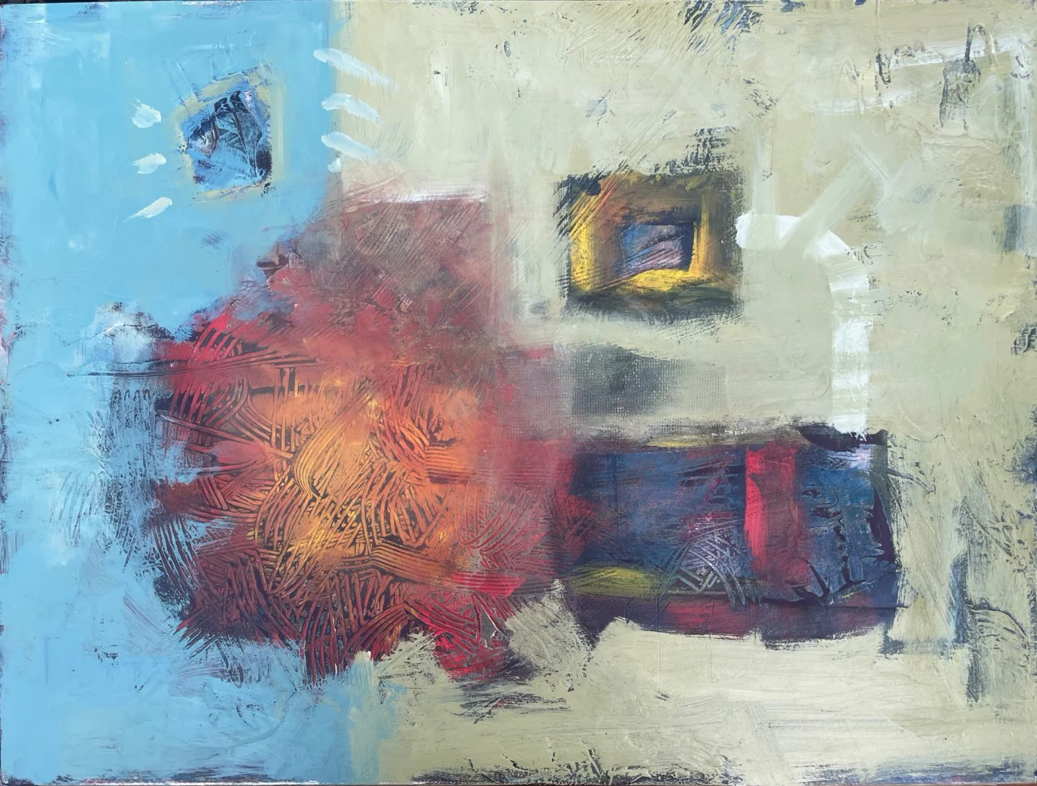 Wallflower • Acrylic on Panel • 24"x18"