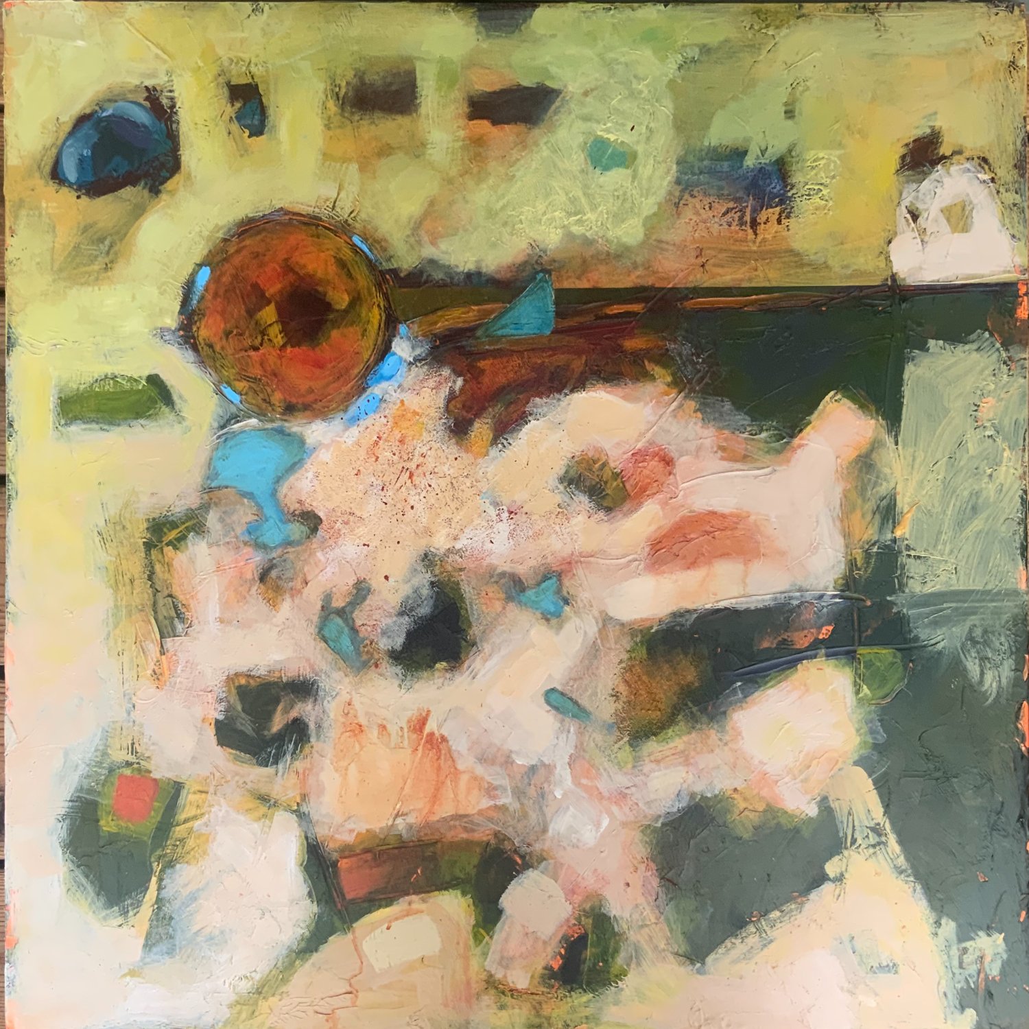 We Wake to Mystery • Acrylic on Panel • 30"x30"