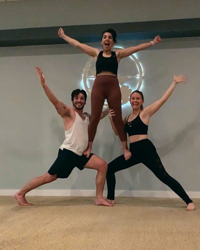 The work siblings came to my yoga class tonight &amp; made my whole day!!! ☺️