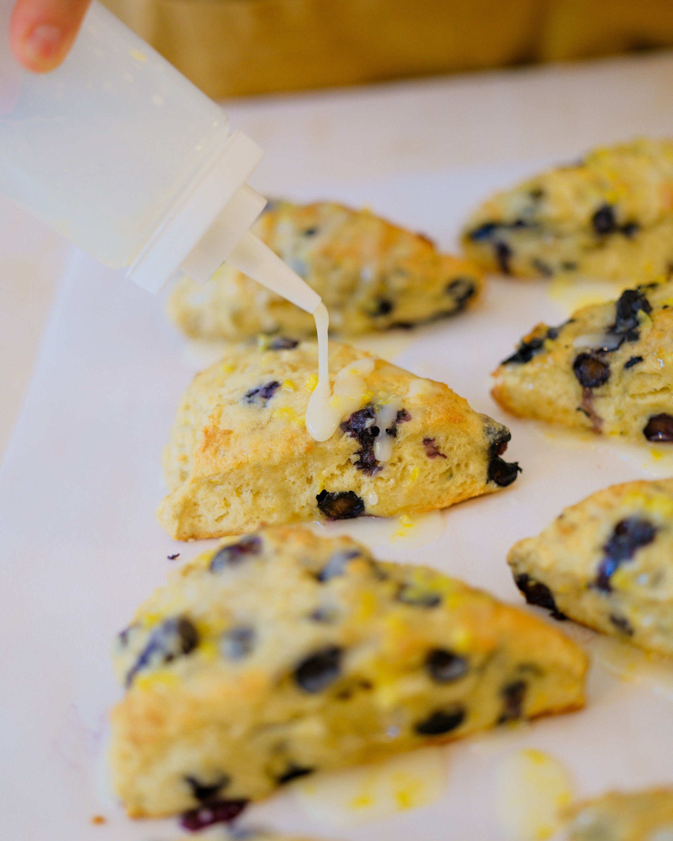 It's summer so of course I need to include blueberries in my recipes.

Blueberry Lemon Scones. What's your favorite sourdough summer sweets?

#sourdoughscones #blueberryscones #lemonscones #sourdoughbaking #smallbatchbaking #artisanbakery #homemadeba