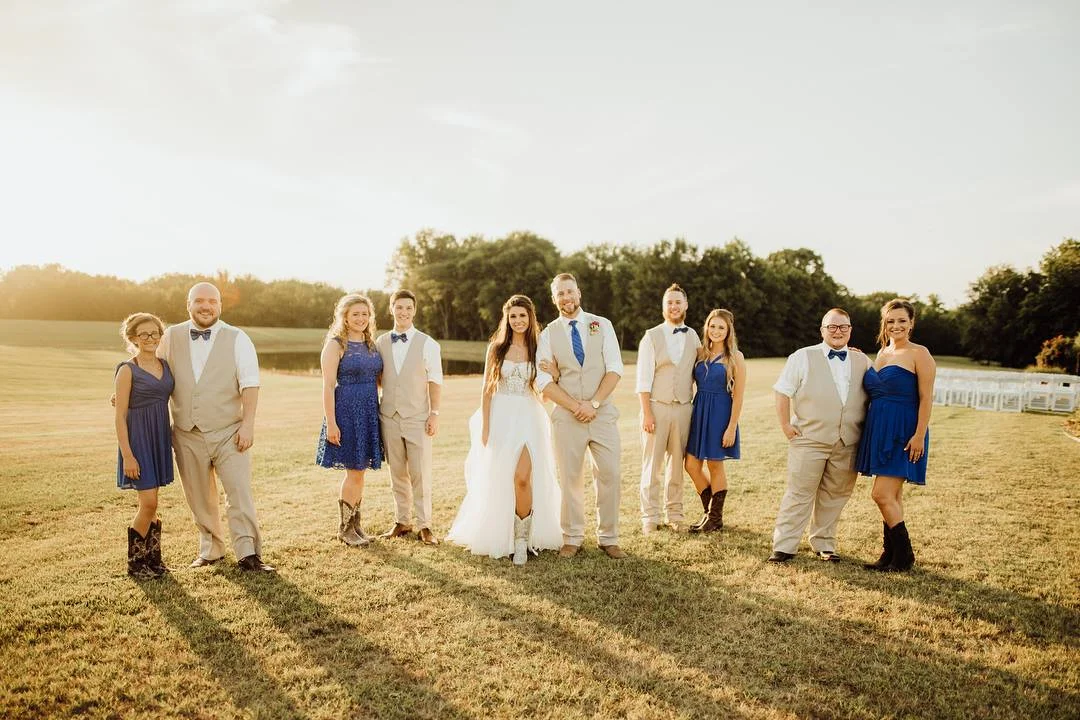 A Beautiful Wedding Party at THE RANCH