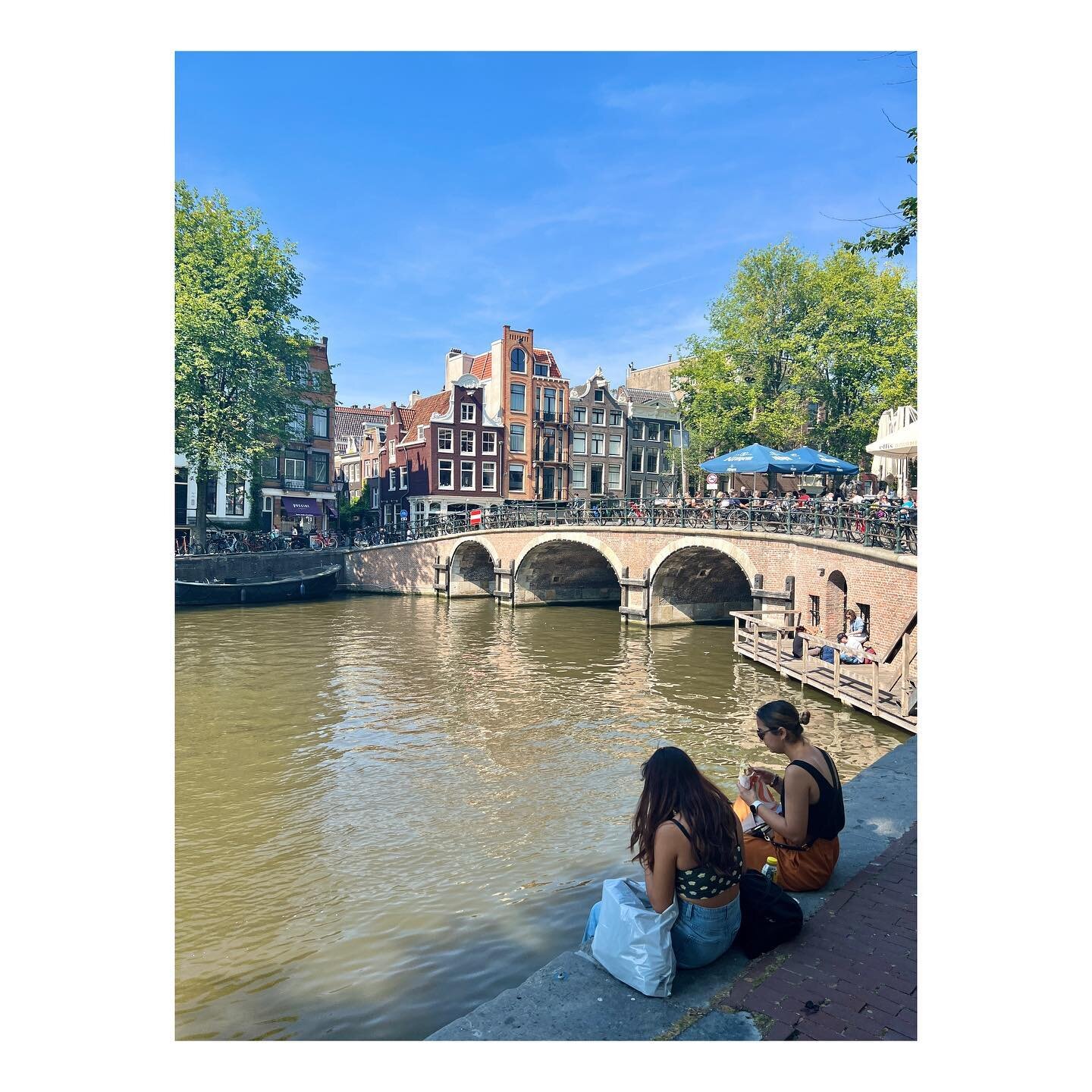 LA &mdash;-&gt; Copenhagen
BUT had a 2 hour layover in Amsterdam. Pulled out a tourist rush to see something European lol. Wish we could have stayed longer. The city is gorgeous and I will be back! &hellip;.But onward to Denmark!!