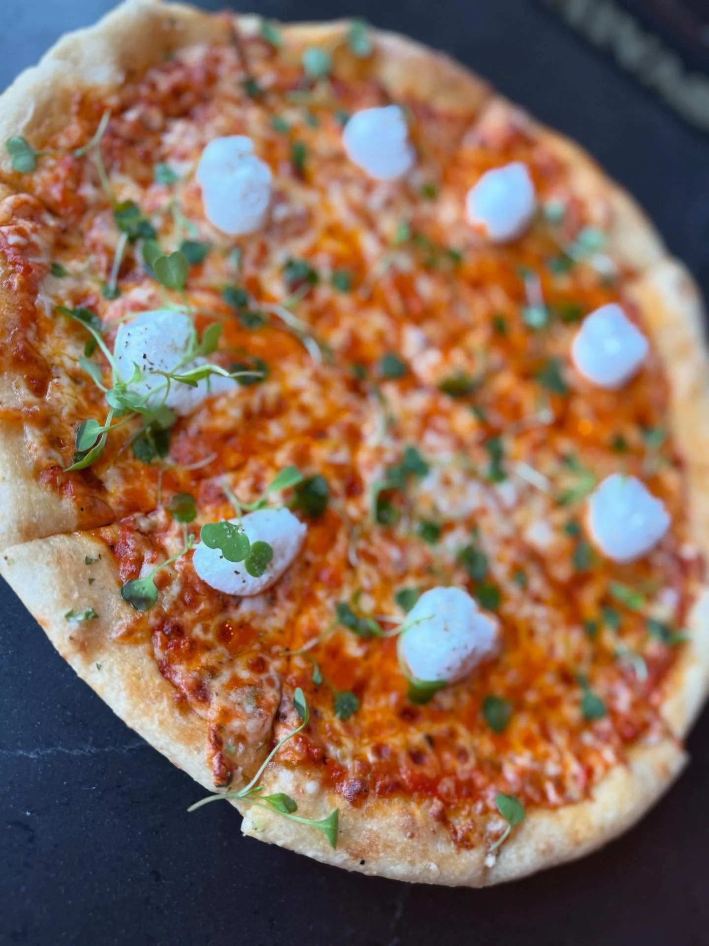 🚨 NEW PIZZA ALERT!🚨 

Alla Vodka Pie, our delicious Vodka sauce, topped with Fresh Mozzarella and Ricotta, all on our House Made Crust!