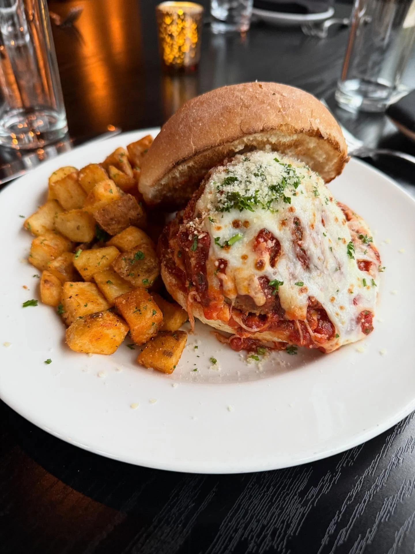 🚨 NEW FALL BRUNCH MENU AT LOCALE!!!Wagyu Meatball Sandwich, piled high on our House Made Bread, with a side of Breakfast Potatoes or Fries.