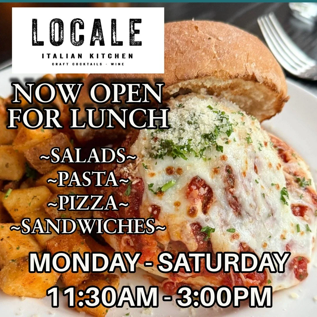 Carbs &amp; Good Vibes only at Locale Italian Kitchen! 

From the scratch-made pasta to those bold Italian flavors, this spot is serving serious perfection in Mountains Edge starting at 11:30am, and Happy Hour All Day!
