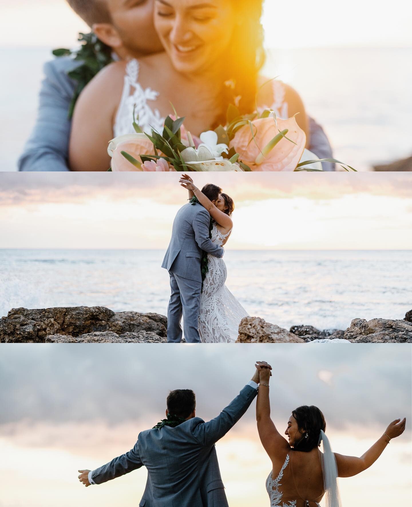 This day, this couple, this sunset. ☀️ No matter how beautiful your wedding is, if your photos only highlight &ldquo;perfect&rdquo; poses, then what will you remember 50 years from now when you look back? 

For some people, that&rsquo;s what they wan