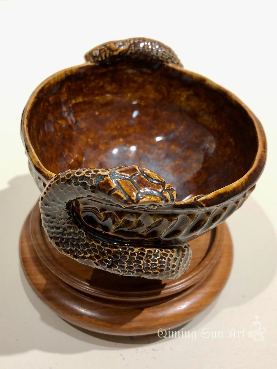 Lunar Chalice of Twin Water Serpent 