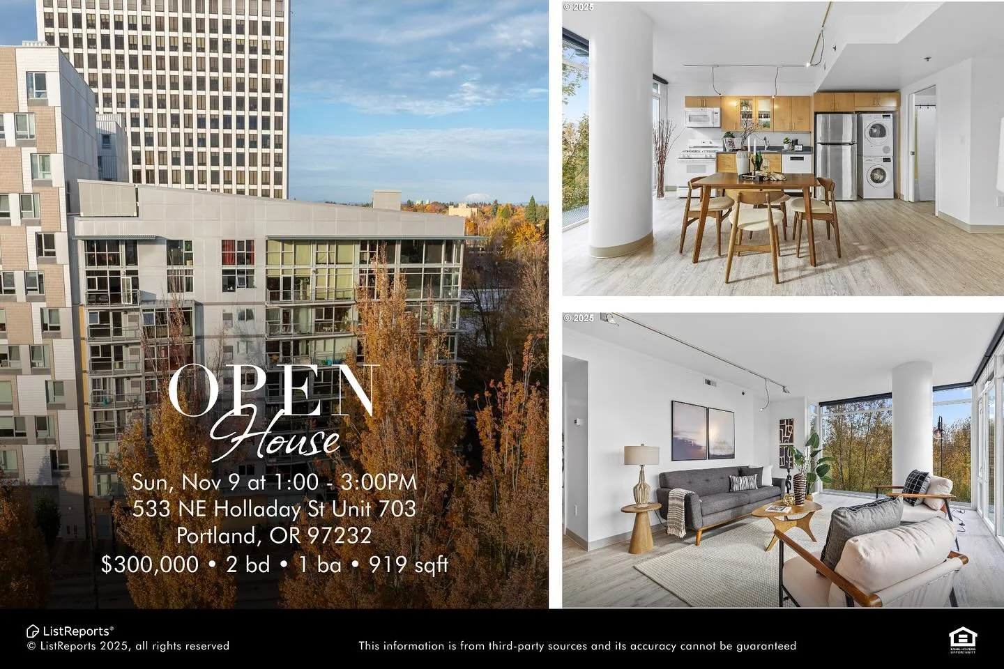 OPEN HOUSE 🏡❤️🔑
SUNDAY 11/9 from 1pm to 3pm
Cascadian Court Condo 
533 NE Hollday St # 703
$300,000

#openhouse #pdx #nepdx #portlandoregon #northeastportland #cascadiancourt #condo #buysellinvestpdx #portlandshomegirl #alamedarealtypdx