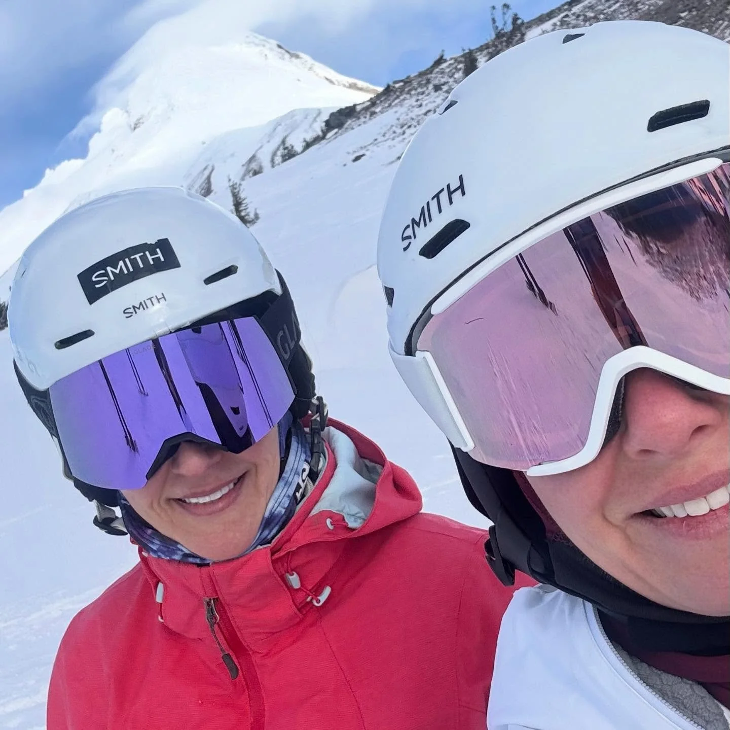 Beautiful morning skiing Mt. Hood today! 
☀️ 🏔️ ⛷️ 🌲

#ski #skier #mthood #mthoodmeadows #winter