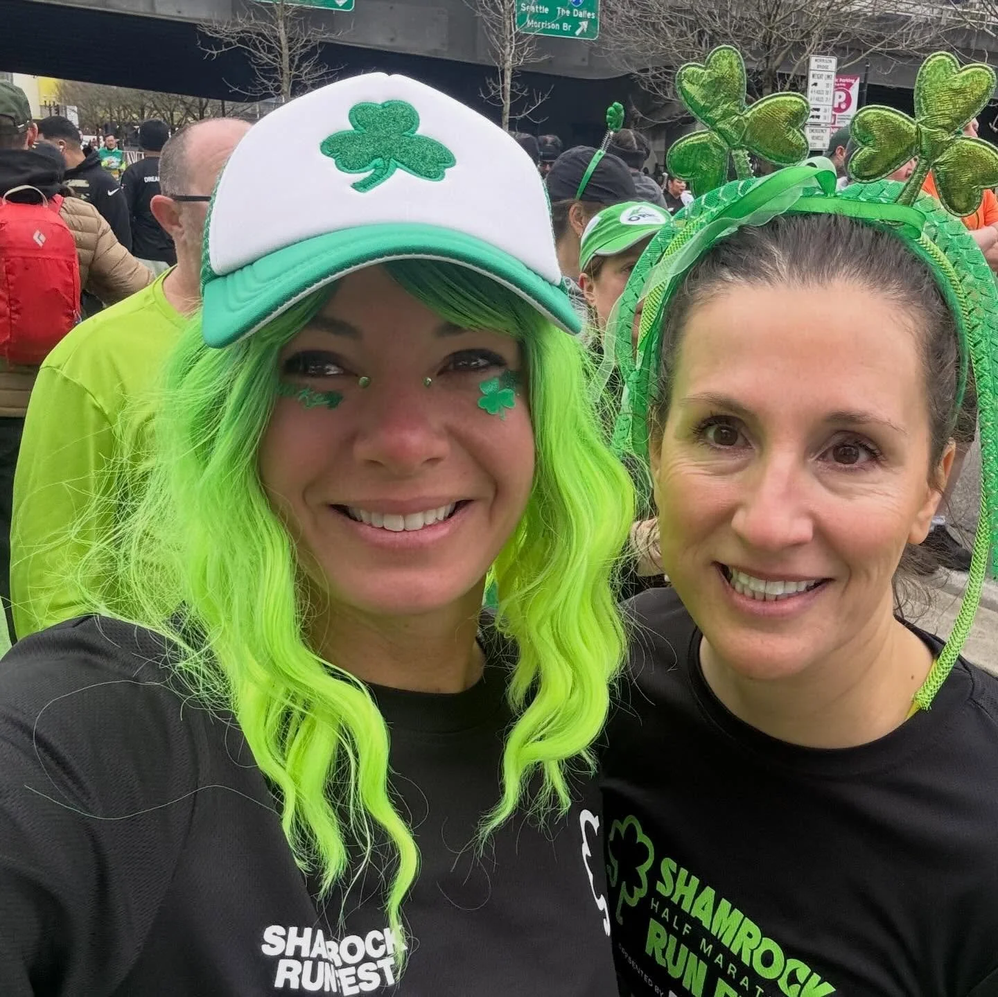 Kicked off the birthday week with the Shamrock 8K, followed by a celebratory brunch with friends at Mother&rsquo;s! We lucked out with no rain this year! 🍀 🌈

#shamrockrun #stpatricksdayweekend #pdx #portlandoregon #birthdayweek