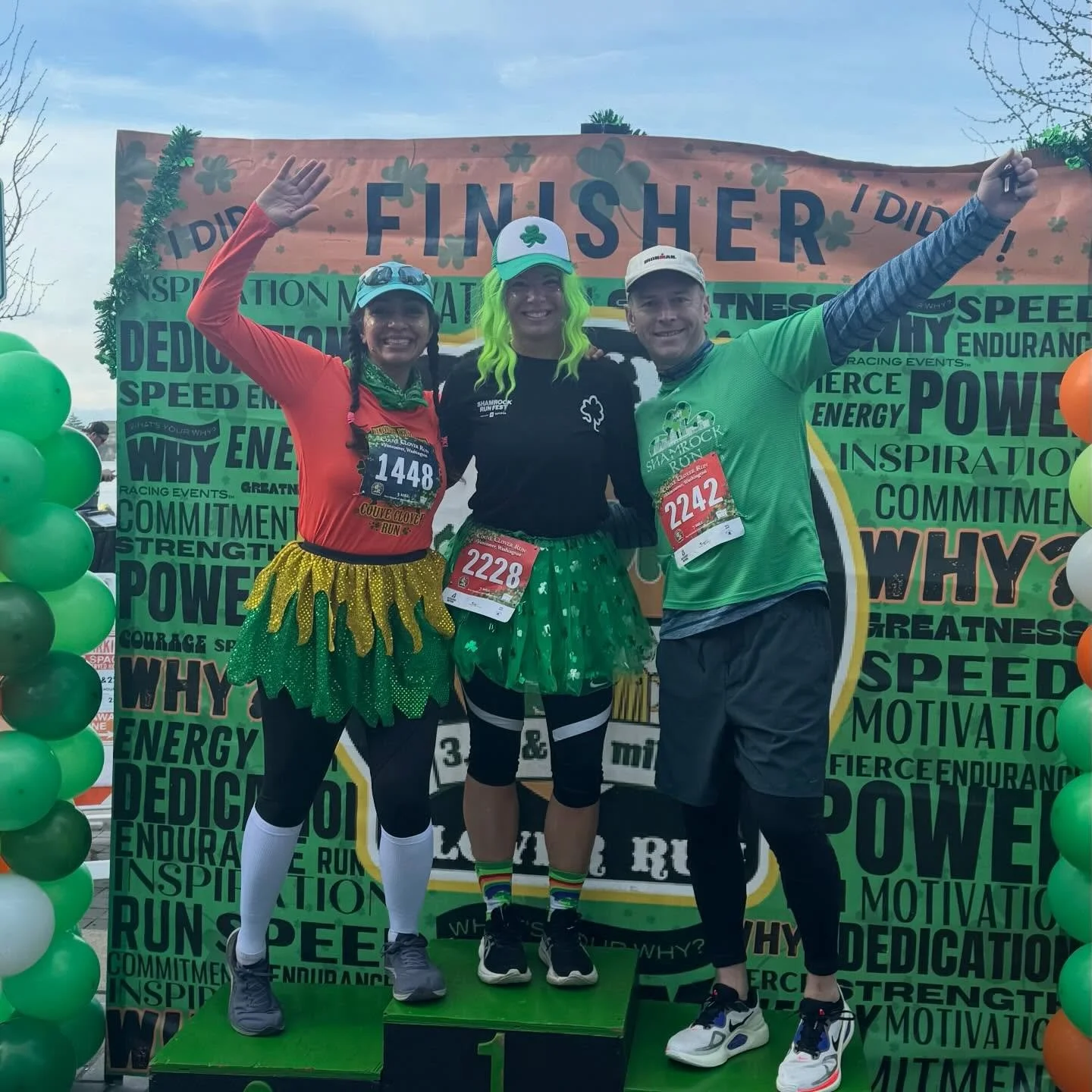 Completed the Couve Clover Lucky 7 Miler this morning! 🍀 Continuing the birthday month celebrations with friends &amp; fun. What a beautiful Sunday! Next up, brunch at Shannihan&rsquo;s! 🍀

#couvecloverrun #march #runner #birthdaymonth #whyracingev