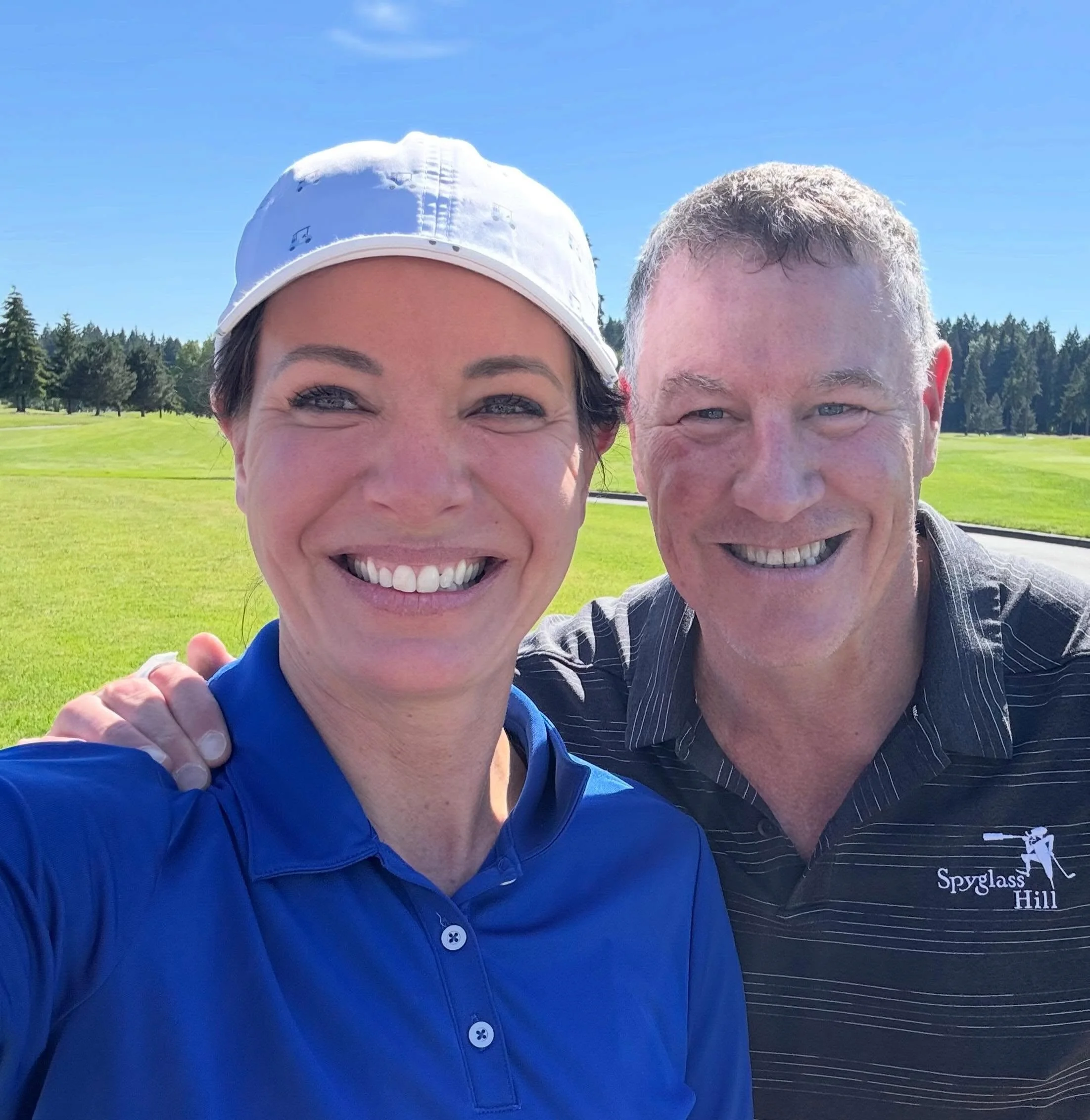 A great round today with my buddy! ☀️ ⛳️

#golf #girlswhogolf #golfer #pnw