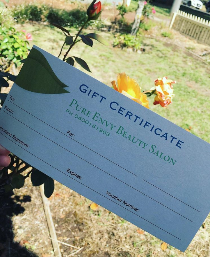 Original Gift Certificate