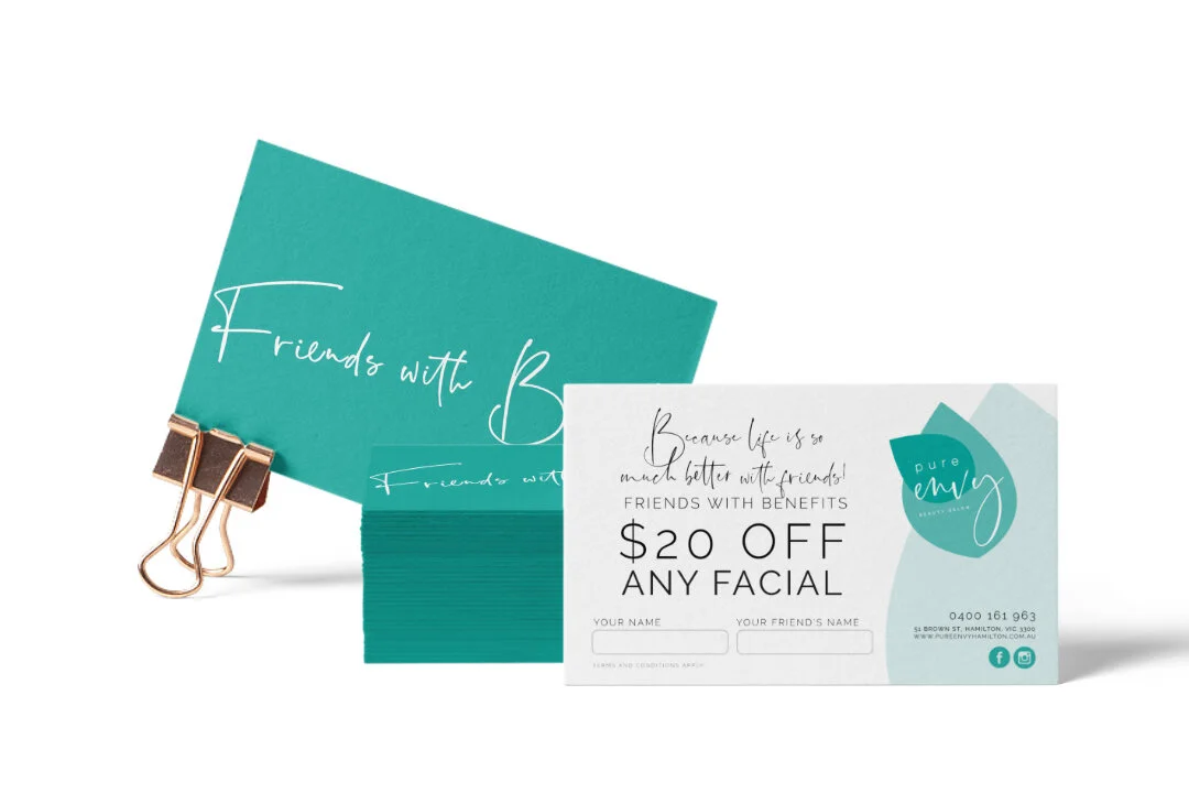 Rebranded Referral Cards