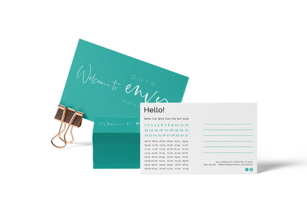 Rebranded Appointment Cards