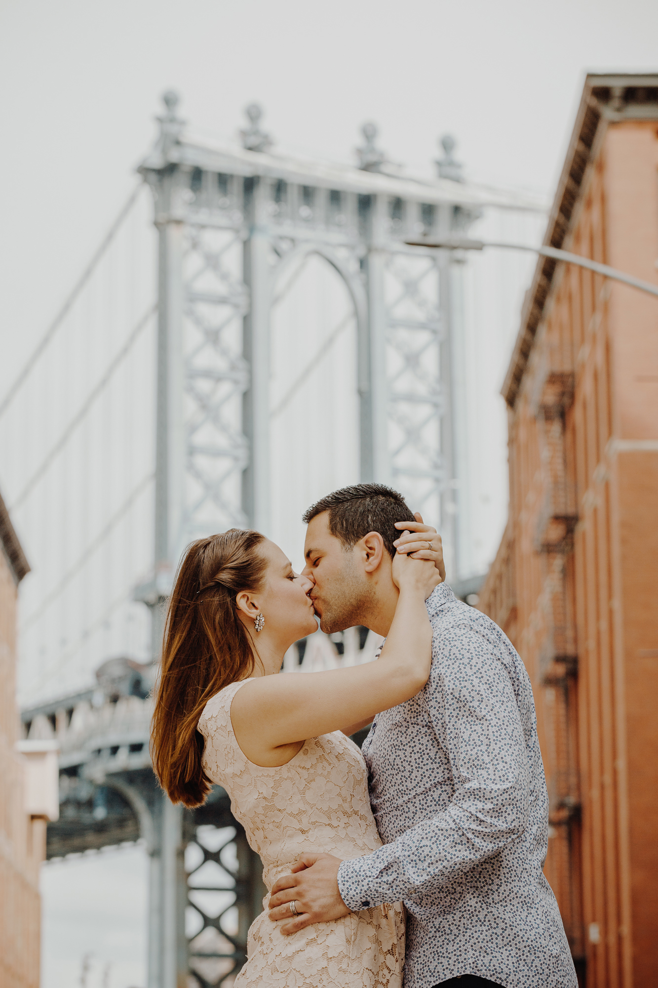 Magical Brooklyn Bridge Park Anniversary Photo Shoot