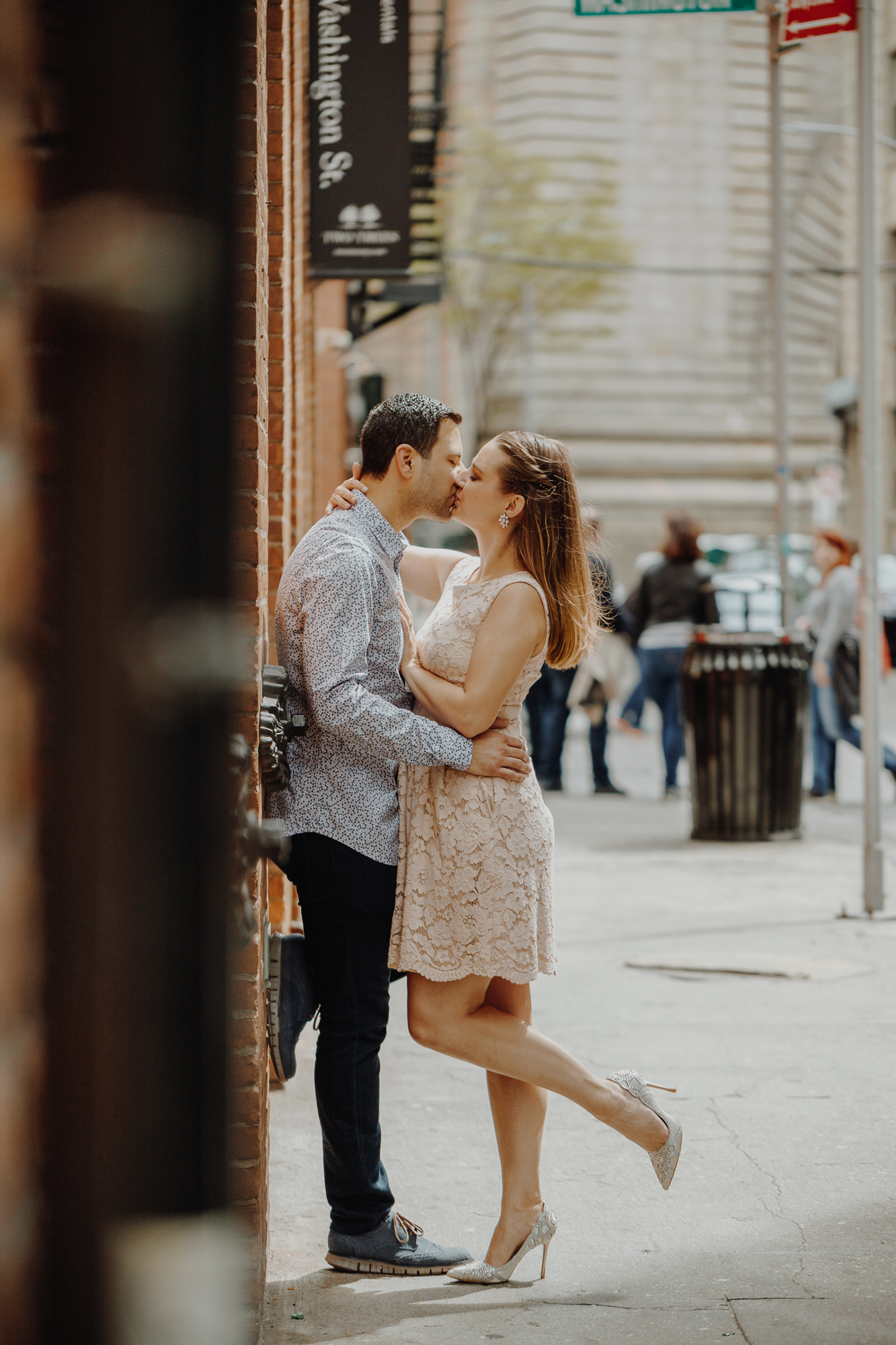 Intimate Brooklyn Bridge Park Anniversary Photo Shoot