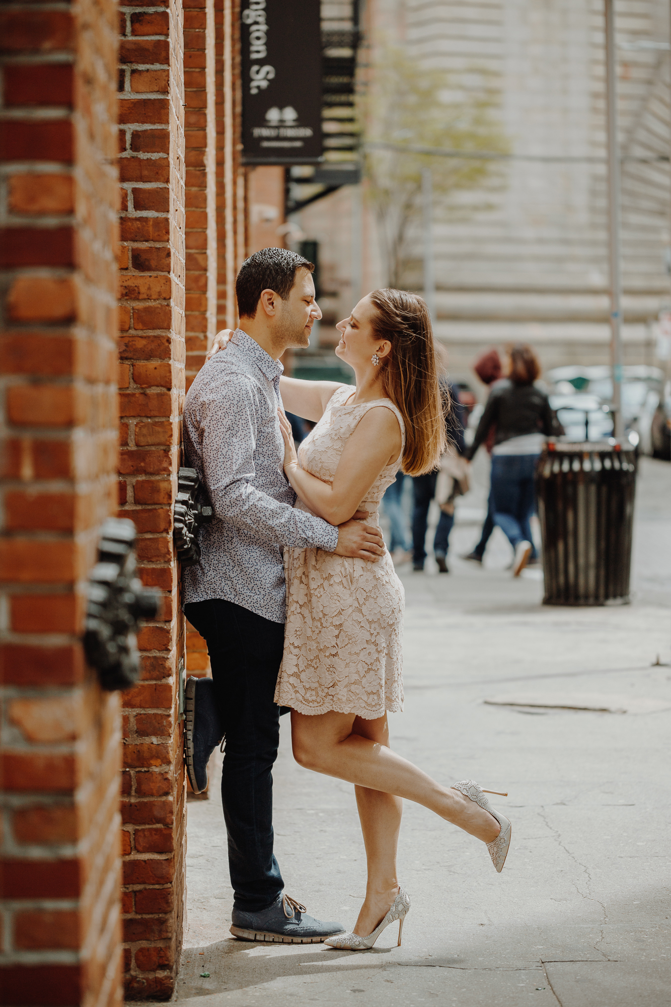 Iconic Brooklyn Bridge Park Anniversary Photo Shoot