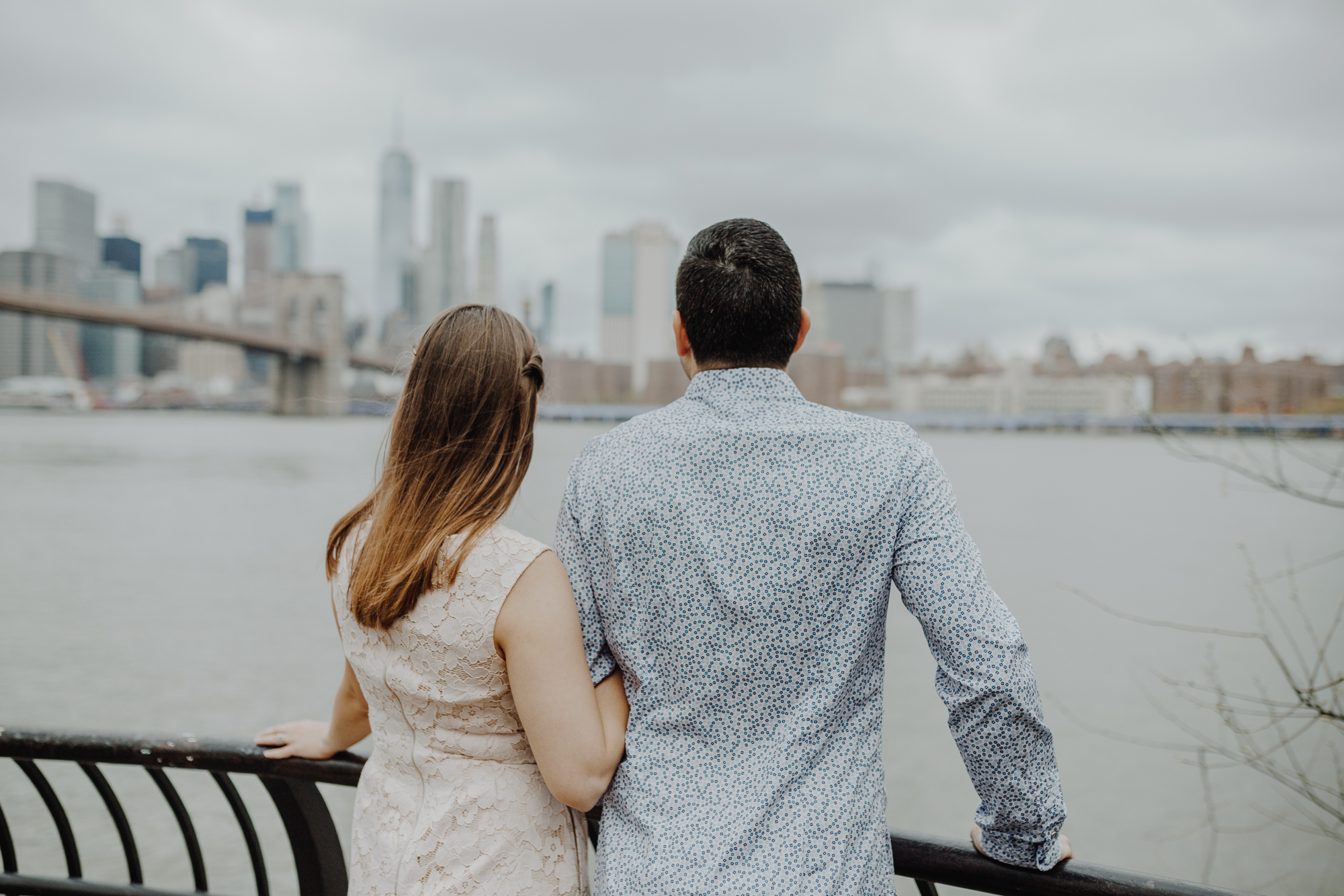 Charming Brooklyn Bridge Park Anniversary Photo Shoot