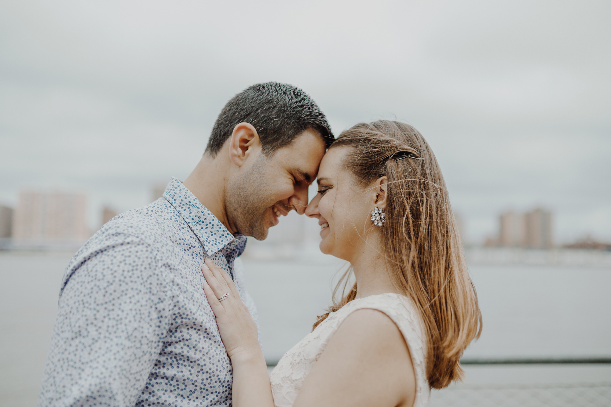 Stunning Brooklyn Bridge Park Anniversary Photo Shoot