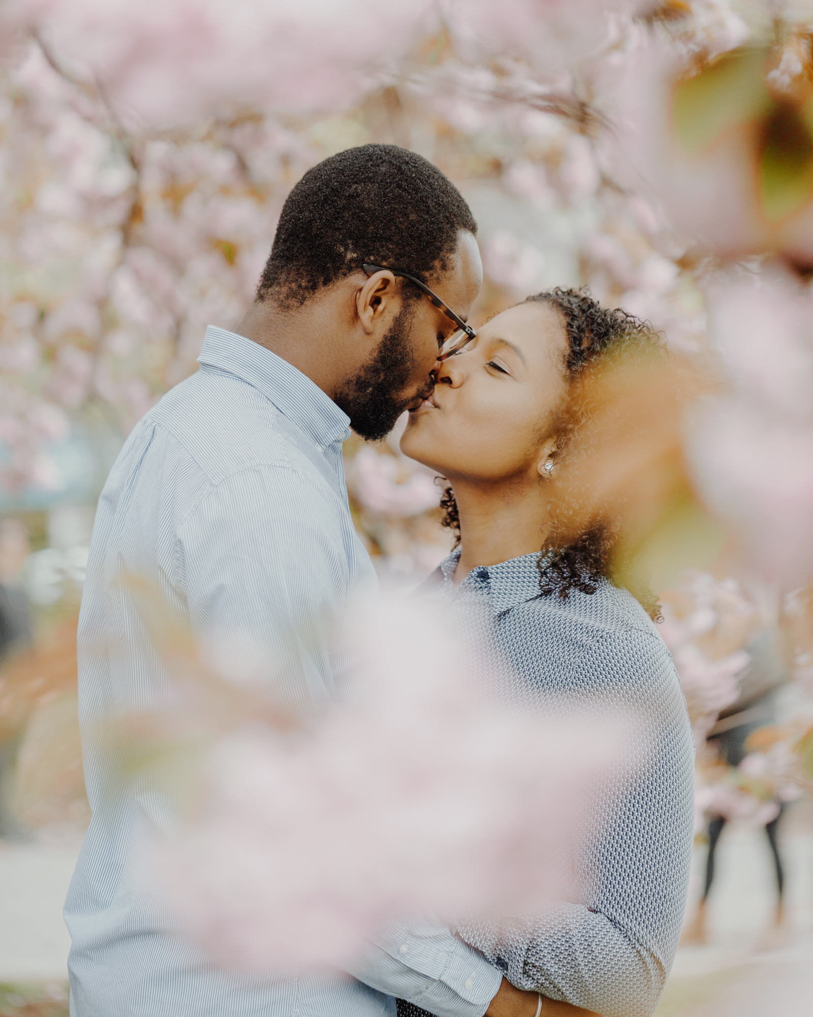Intimate Prospect Park Photography with Spring Blossoms