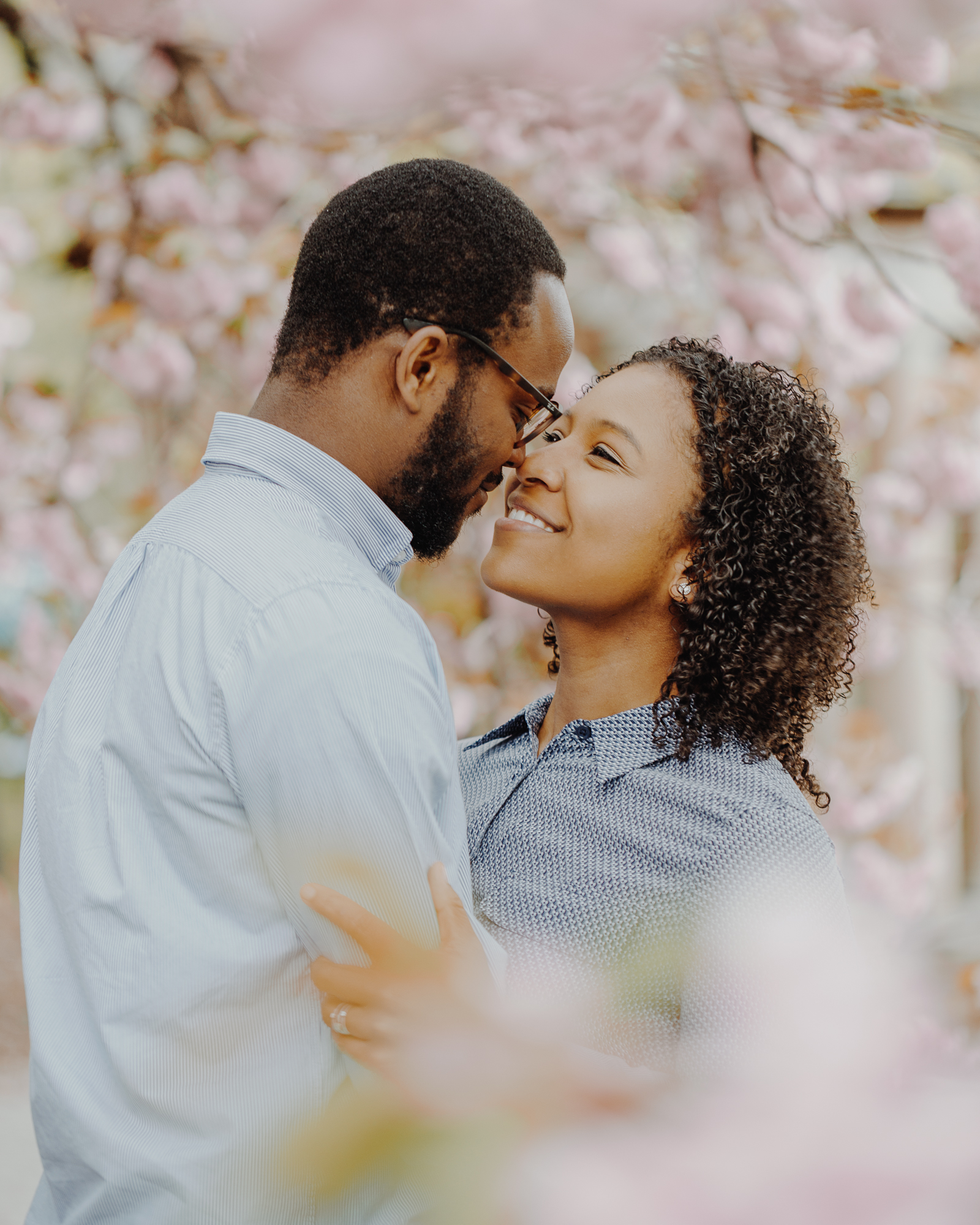 Sweet Prospect Park Photography with Spring Blossoms