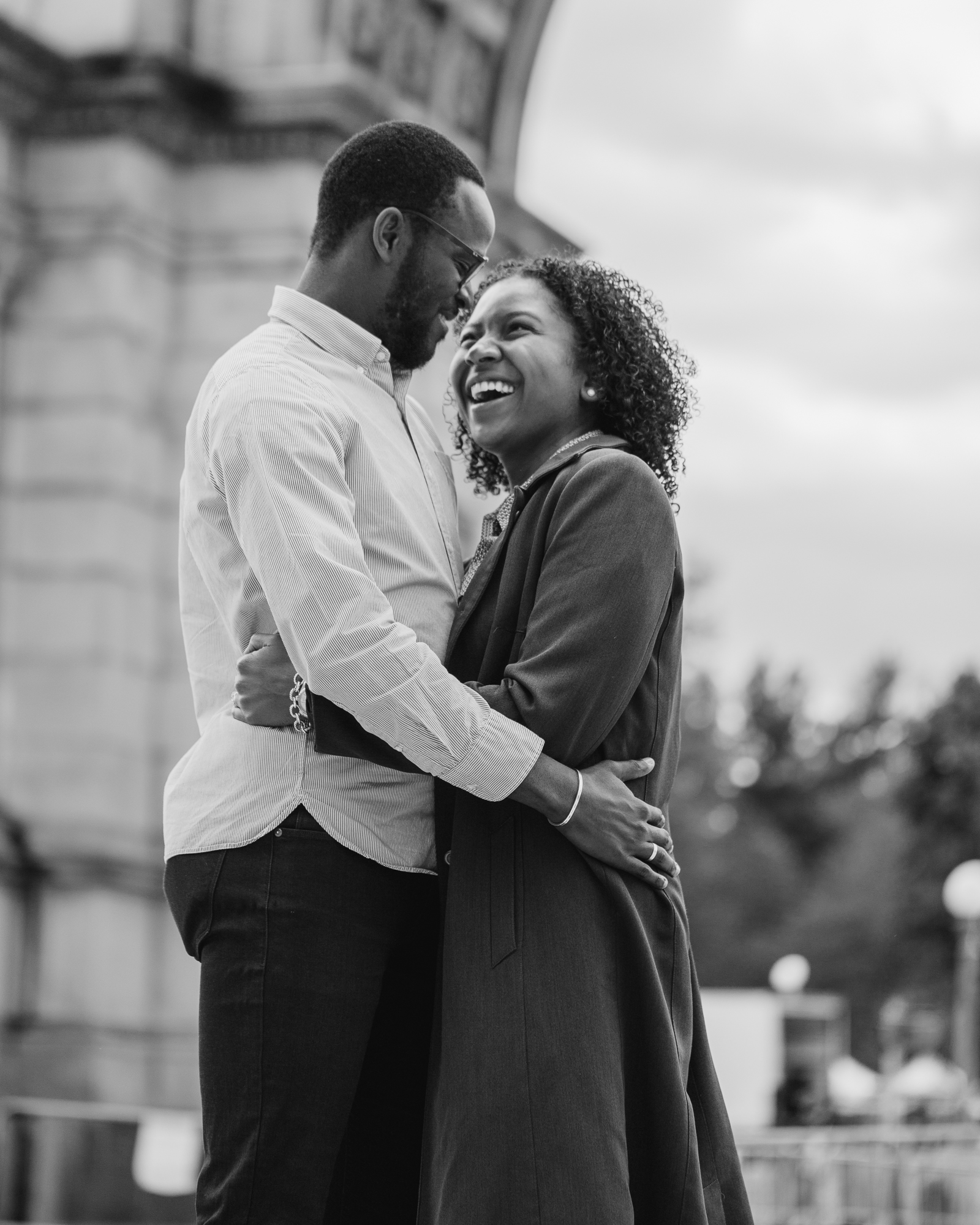 Elegant Prospect Park Photography with Spring Blossoms