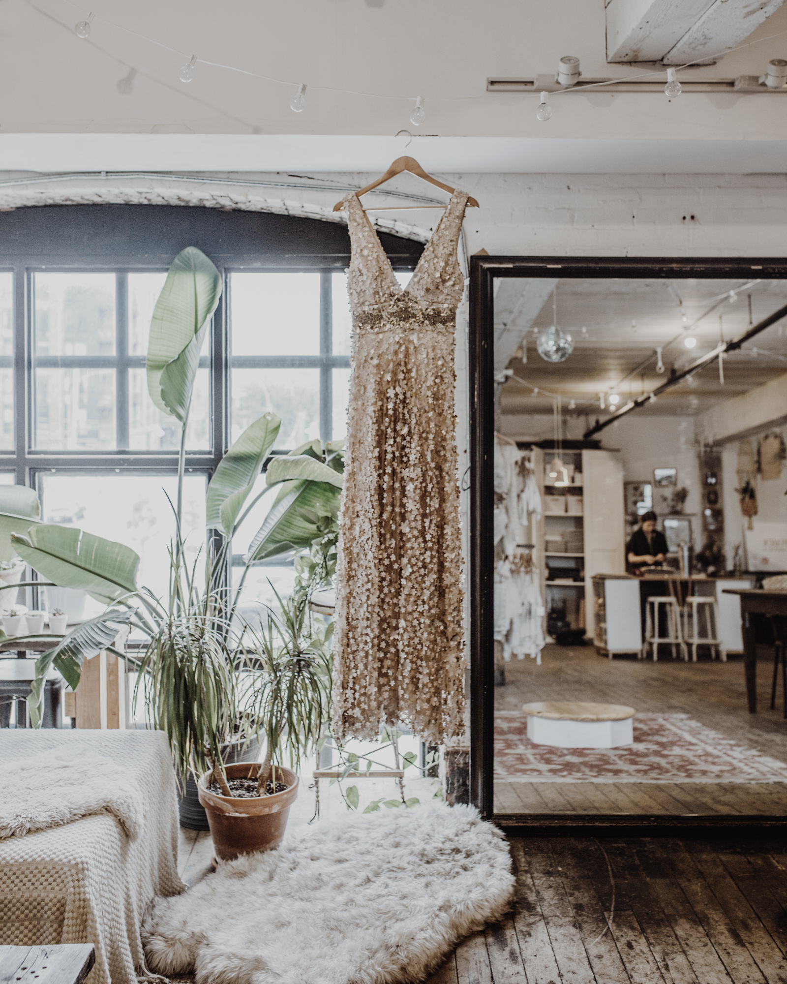 Stunning Loulette Bride Wedding Dress Photos in Greenpoint, Brooklyn