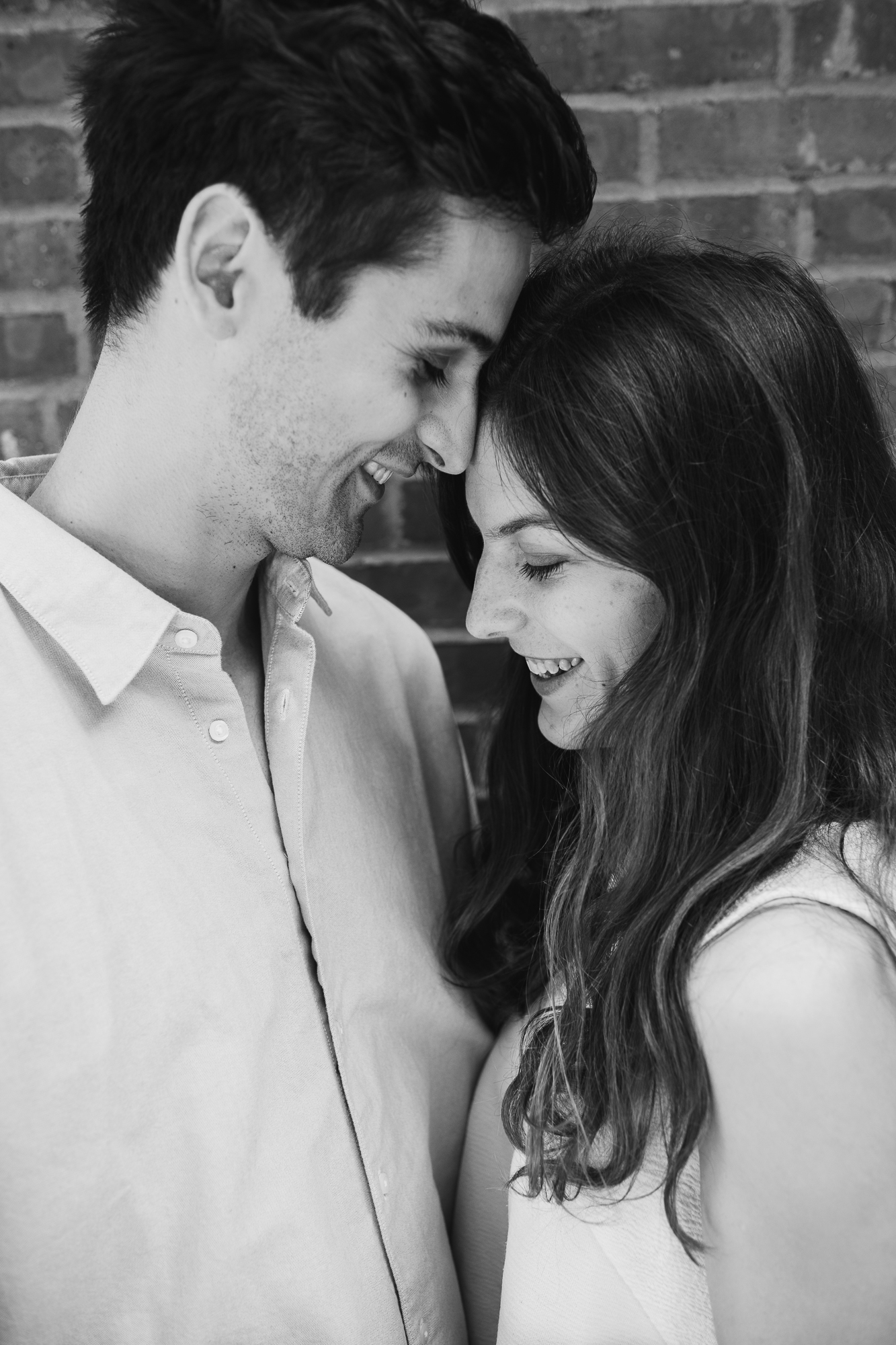 Romantic Tribeca Engagement Photography