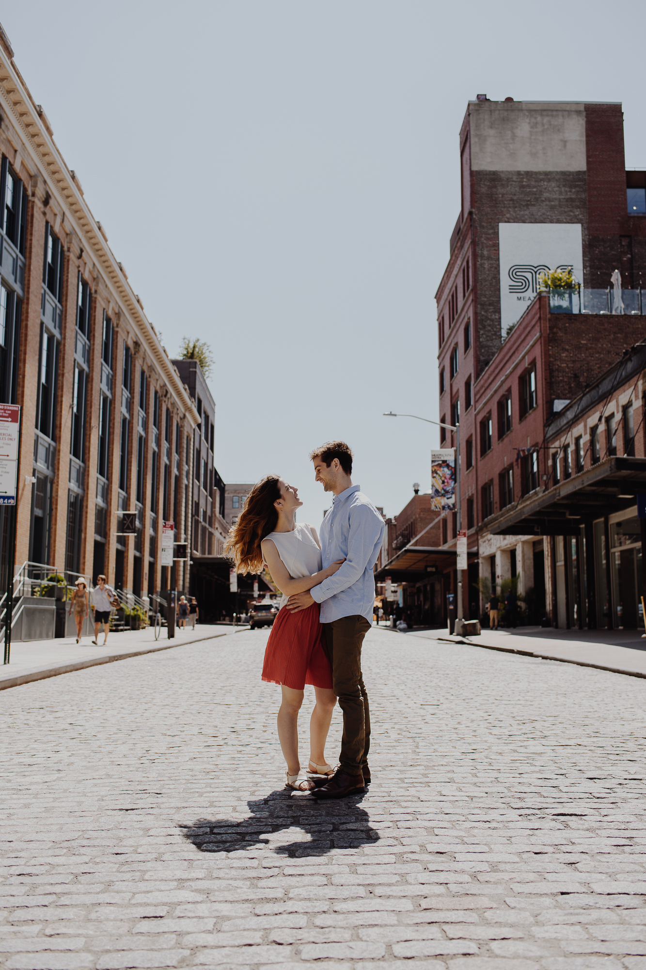 Stylish Tribeca Engagement Photography