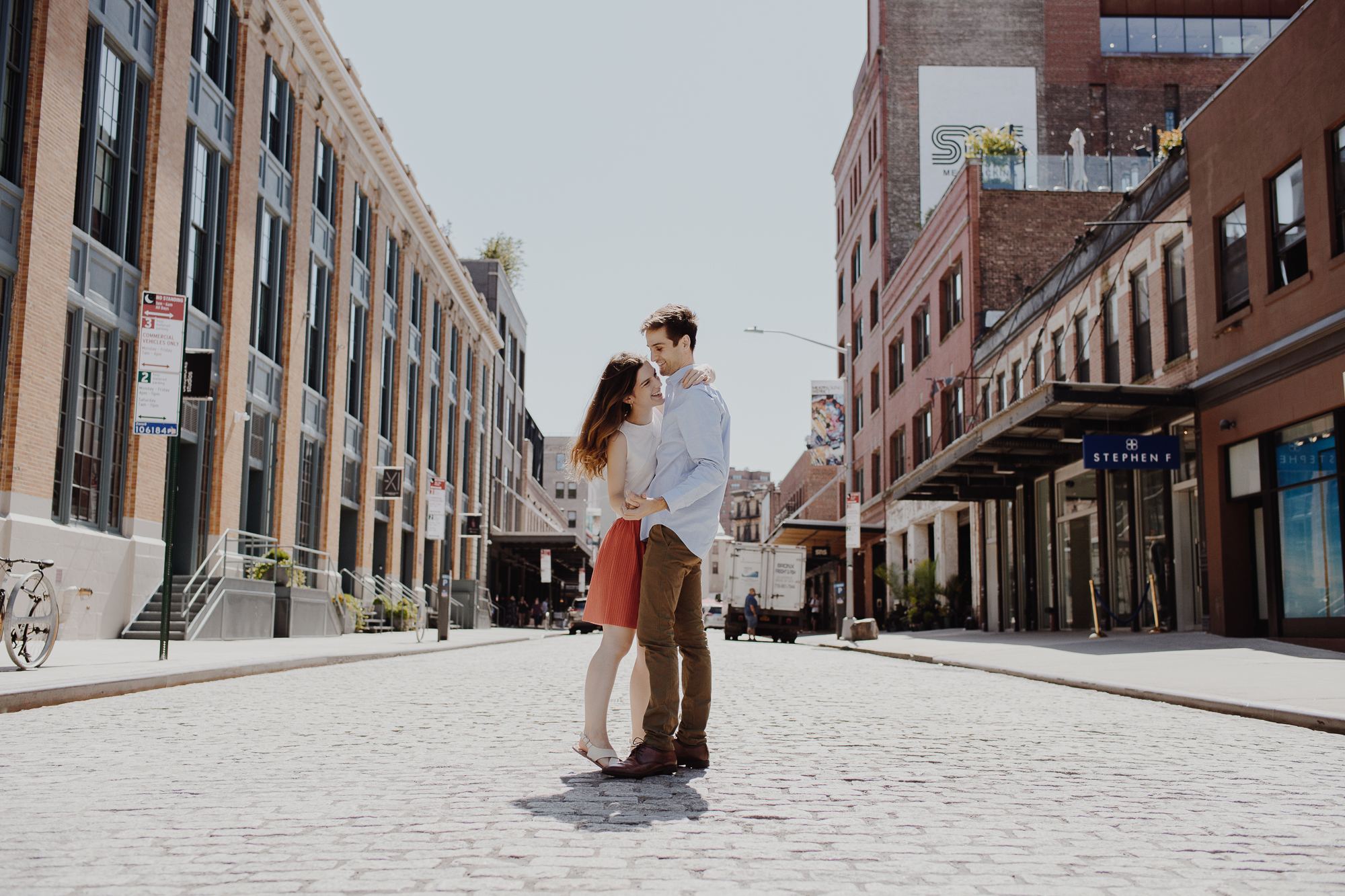 Idyllic Tribeca Engagement Photography