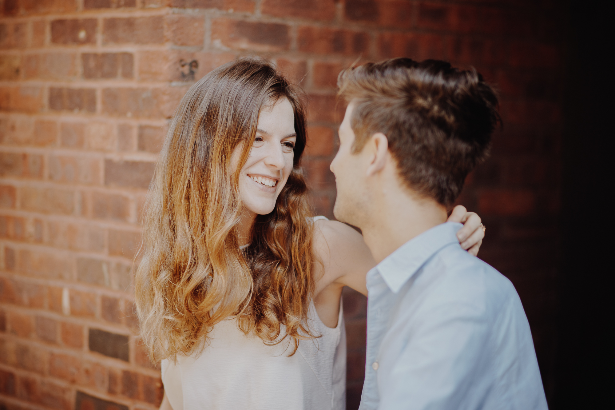 Beautiful Tribeca Engagement Photography