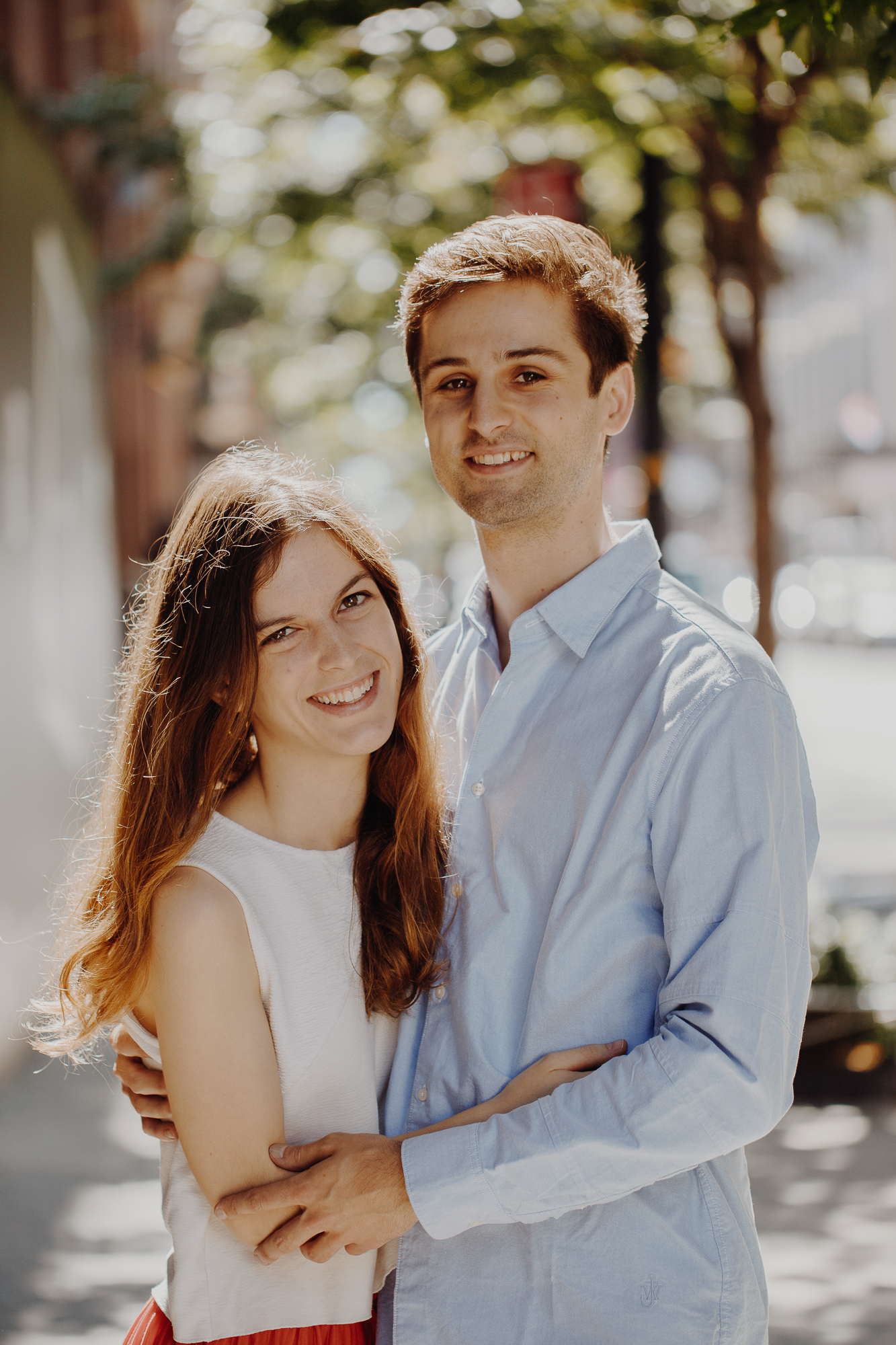 Picture-Perfect Tribeca Engagement Photography