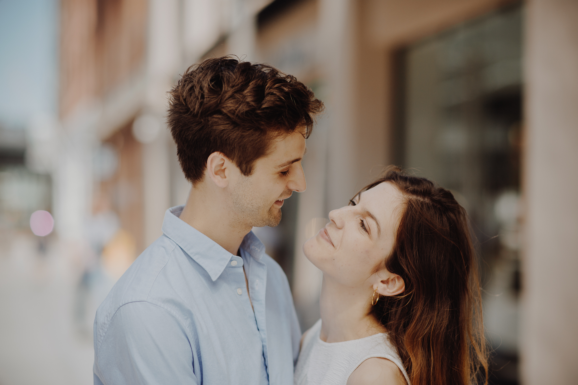 Gorgeous Tribeca Engagement Photography