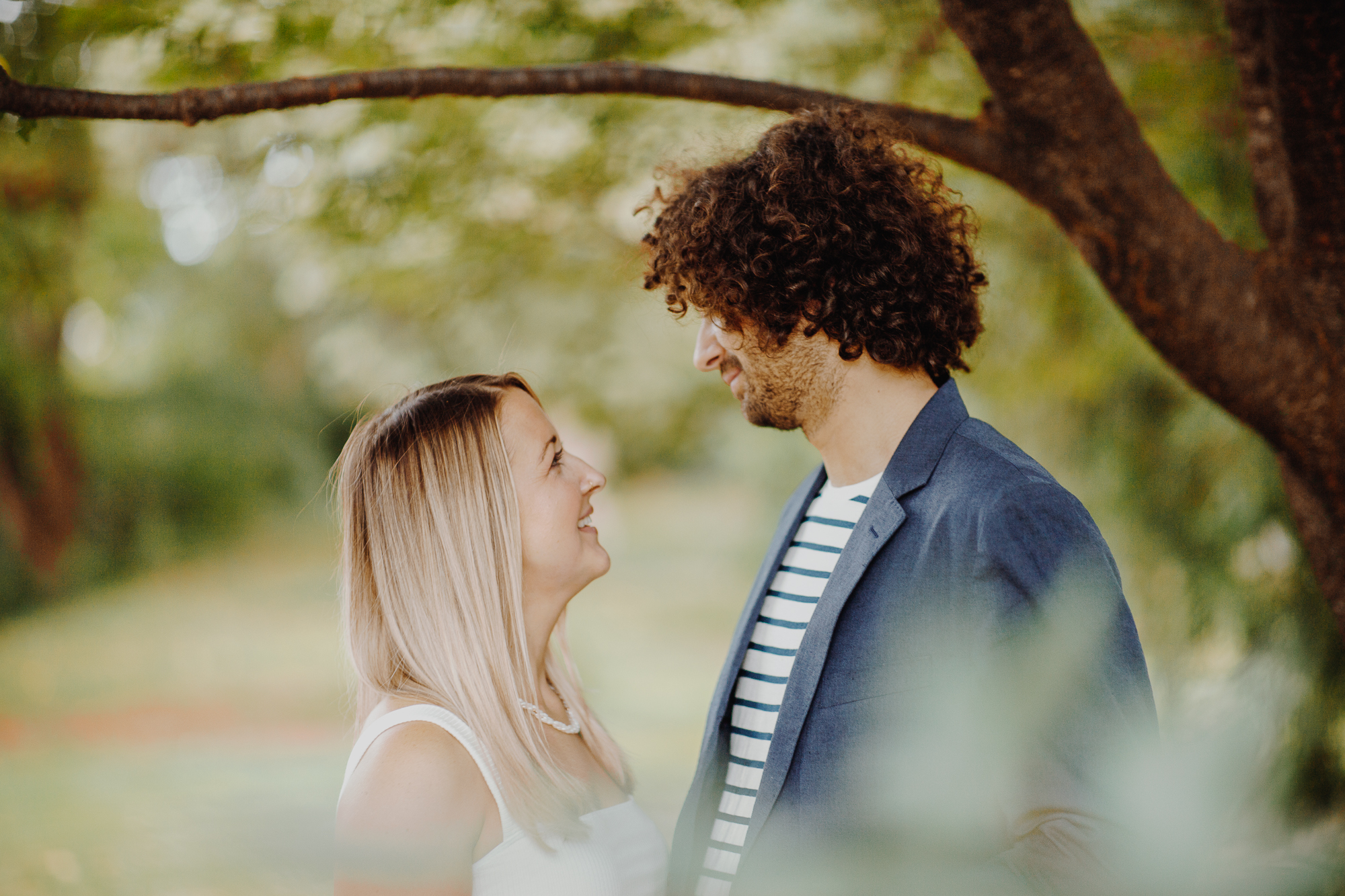 Timeless Engagement Photos in Grand Army Plaza