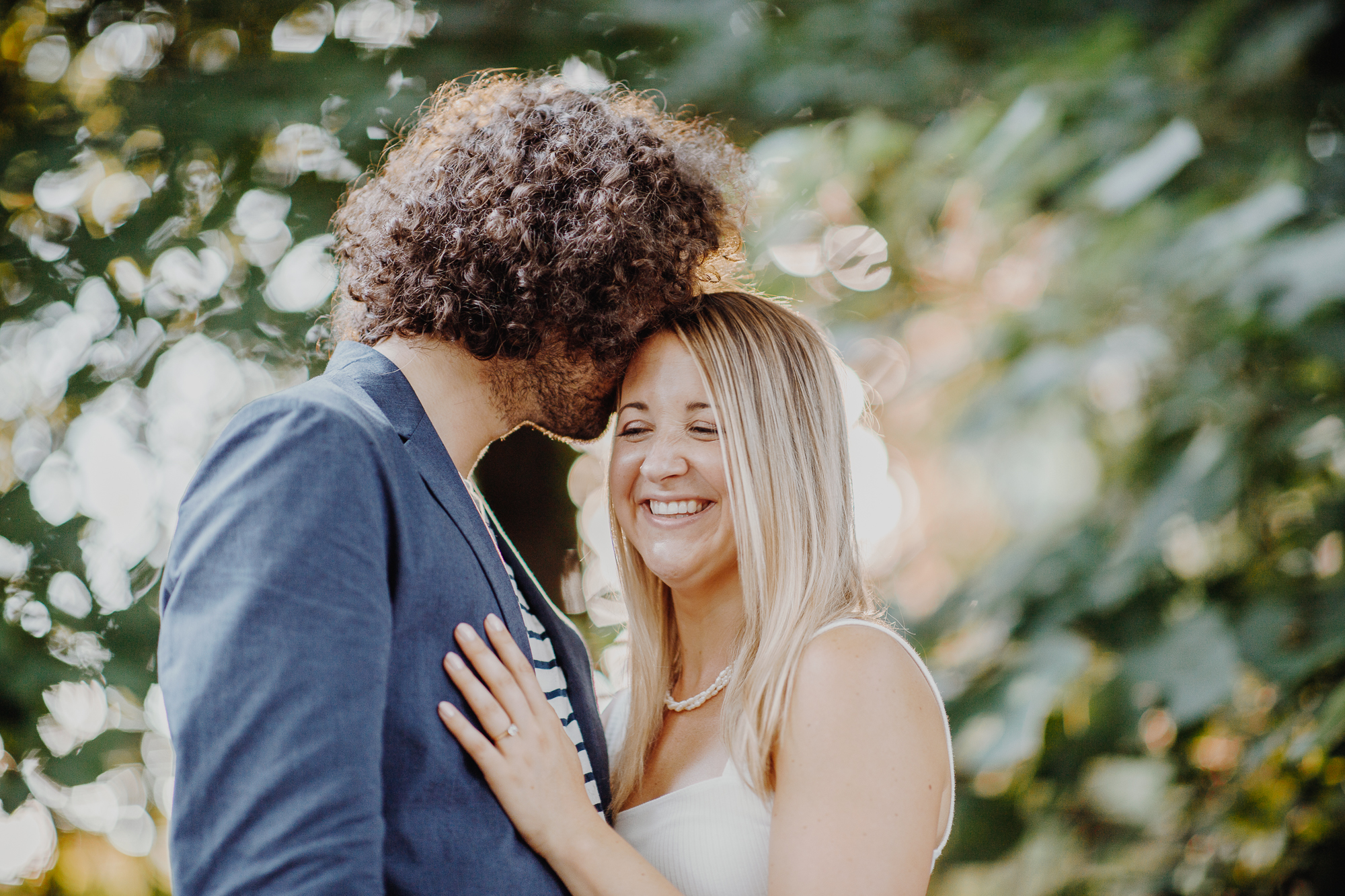 Dreamy Engagement Photos in Grand Army Plaza