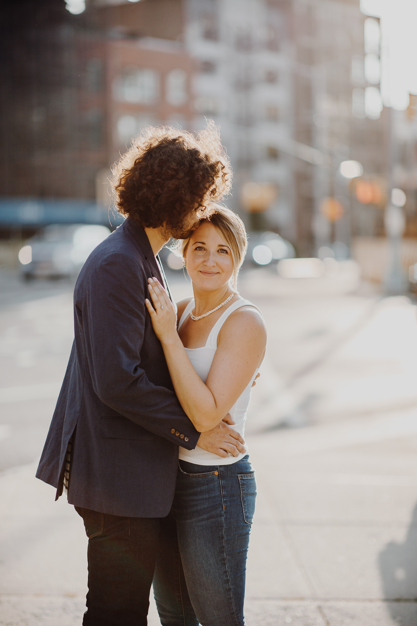 Gorgeous Engagement Photos in Grand Army Plaza