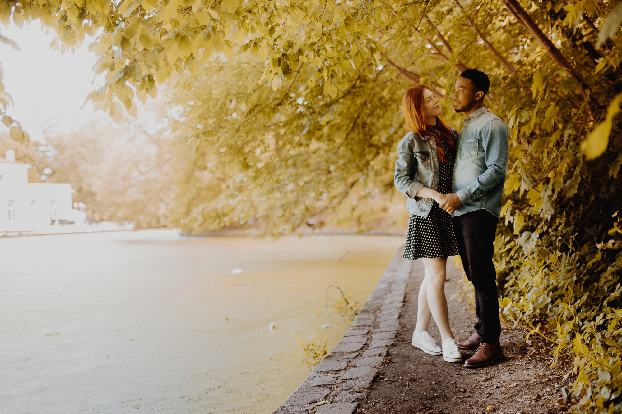 Idyllic Prospect Park Engagement Photography