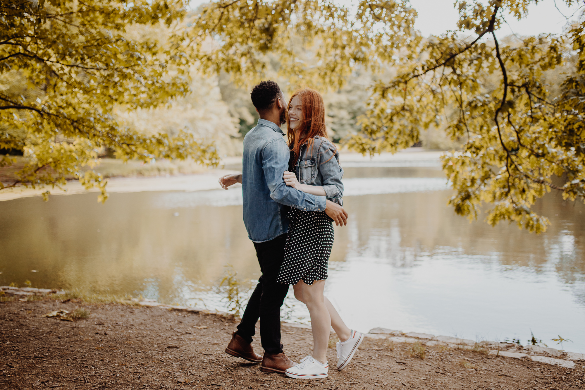 Picturesque Prospect Park Engagement Photography