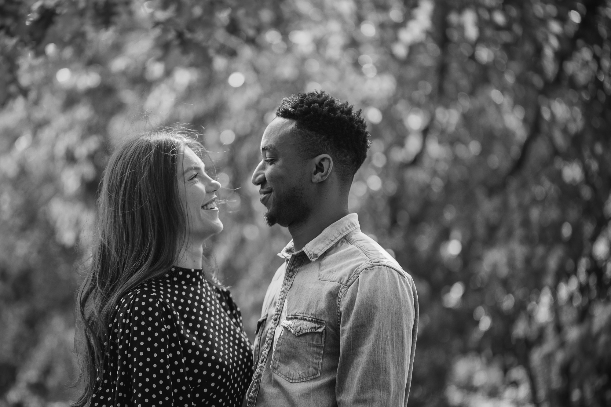 Elegant Prospect Park Engagement Photography