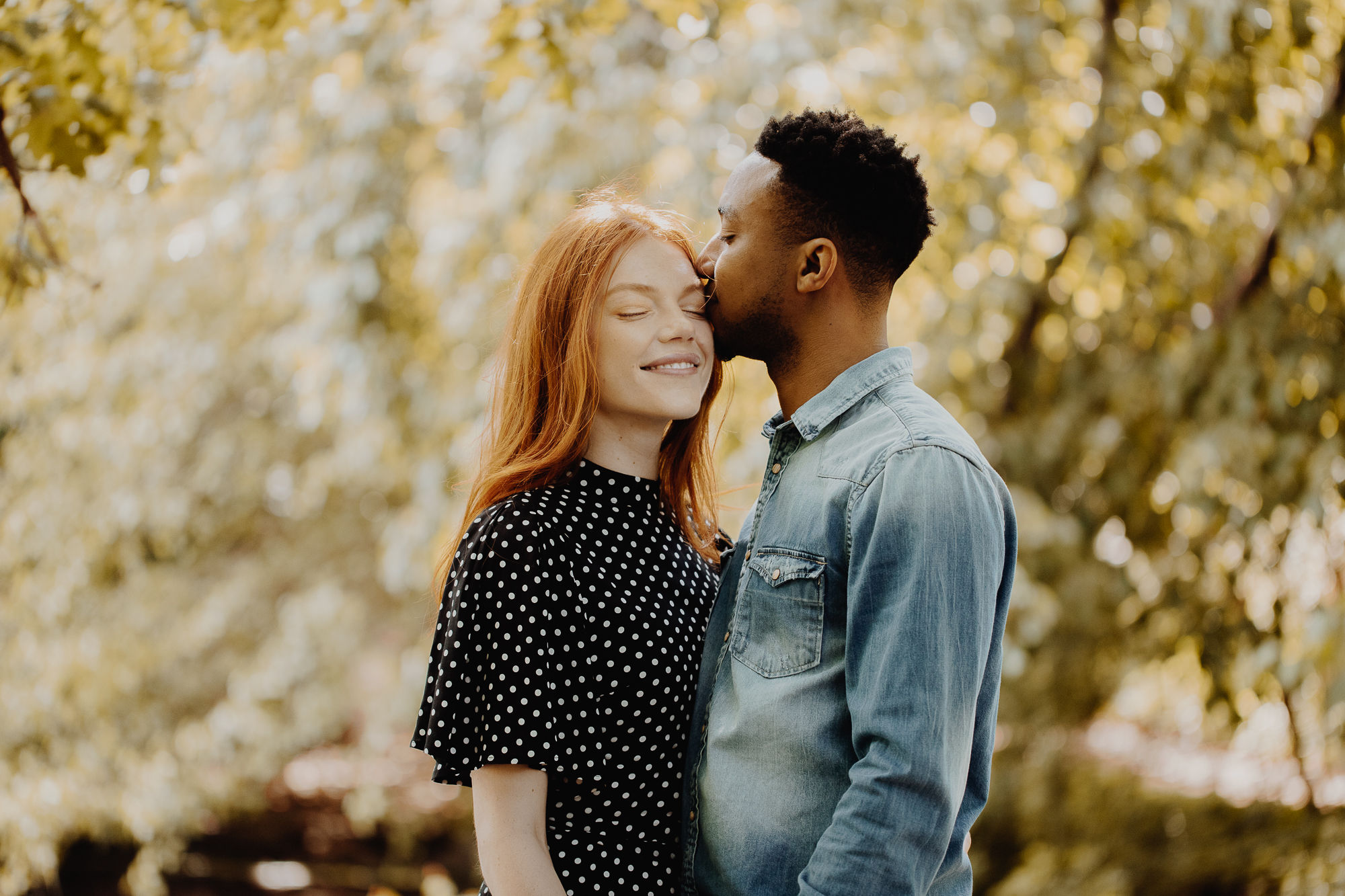 Sweet Prospect Park Engagement Photography