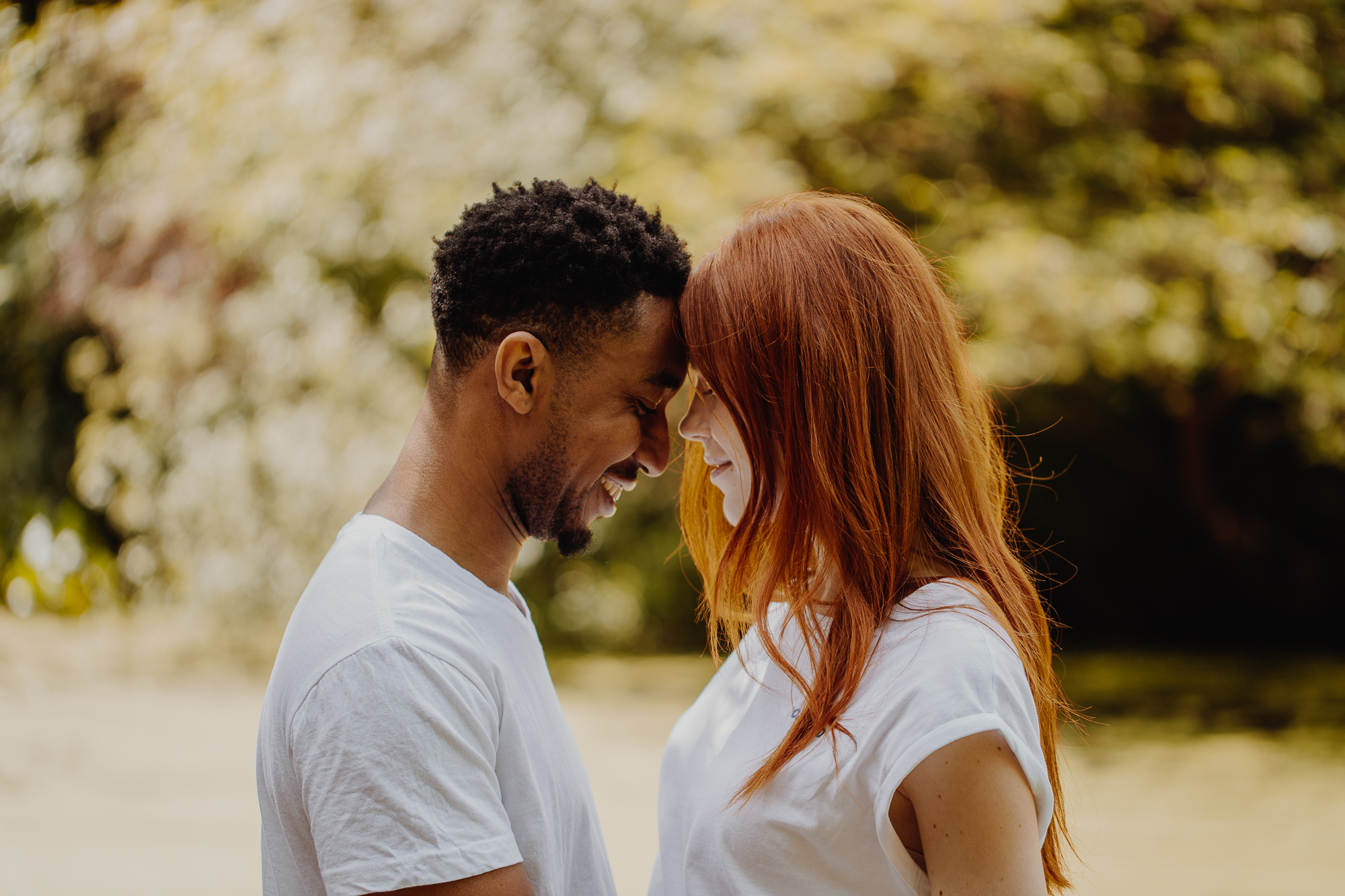 Romantic Prospect Park Engagement Photography